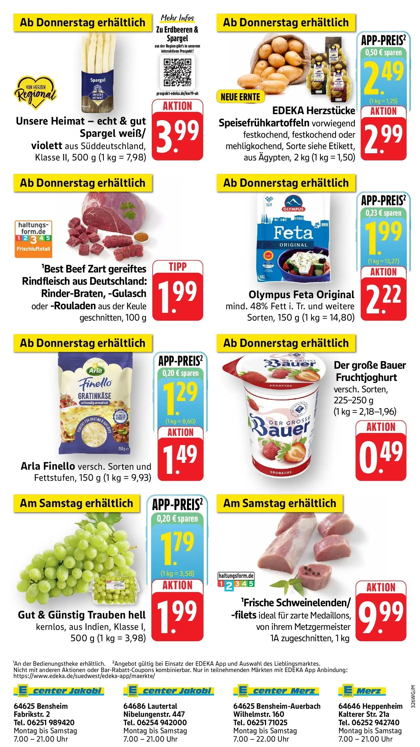 E center Prospekt Bensheim-Auerbach	 (2026-05-04 - 2026-05-09)