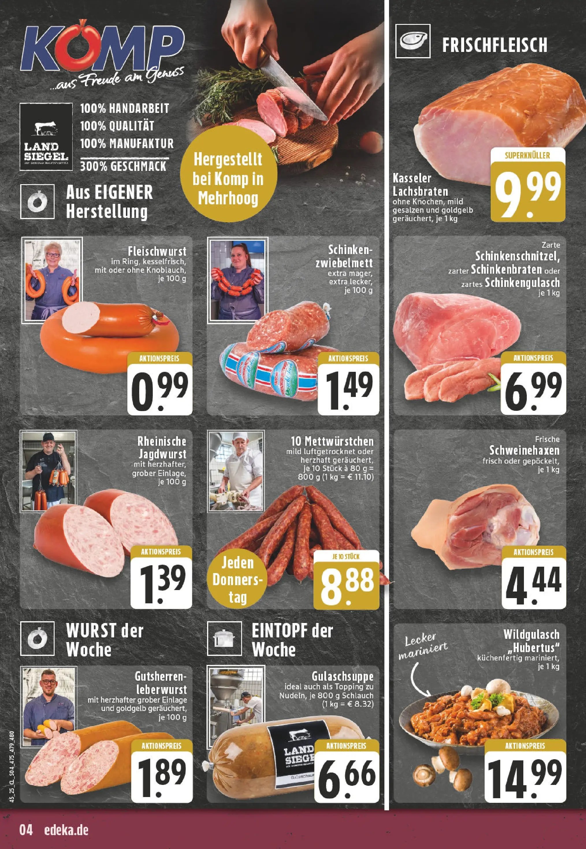 Edeka prospekt Wesel-Obrighoven	