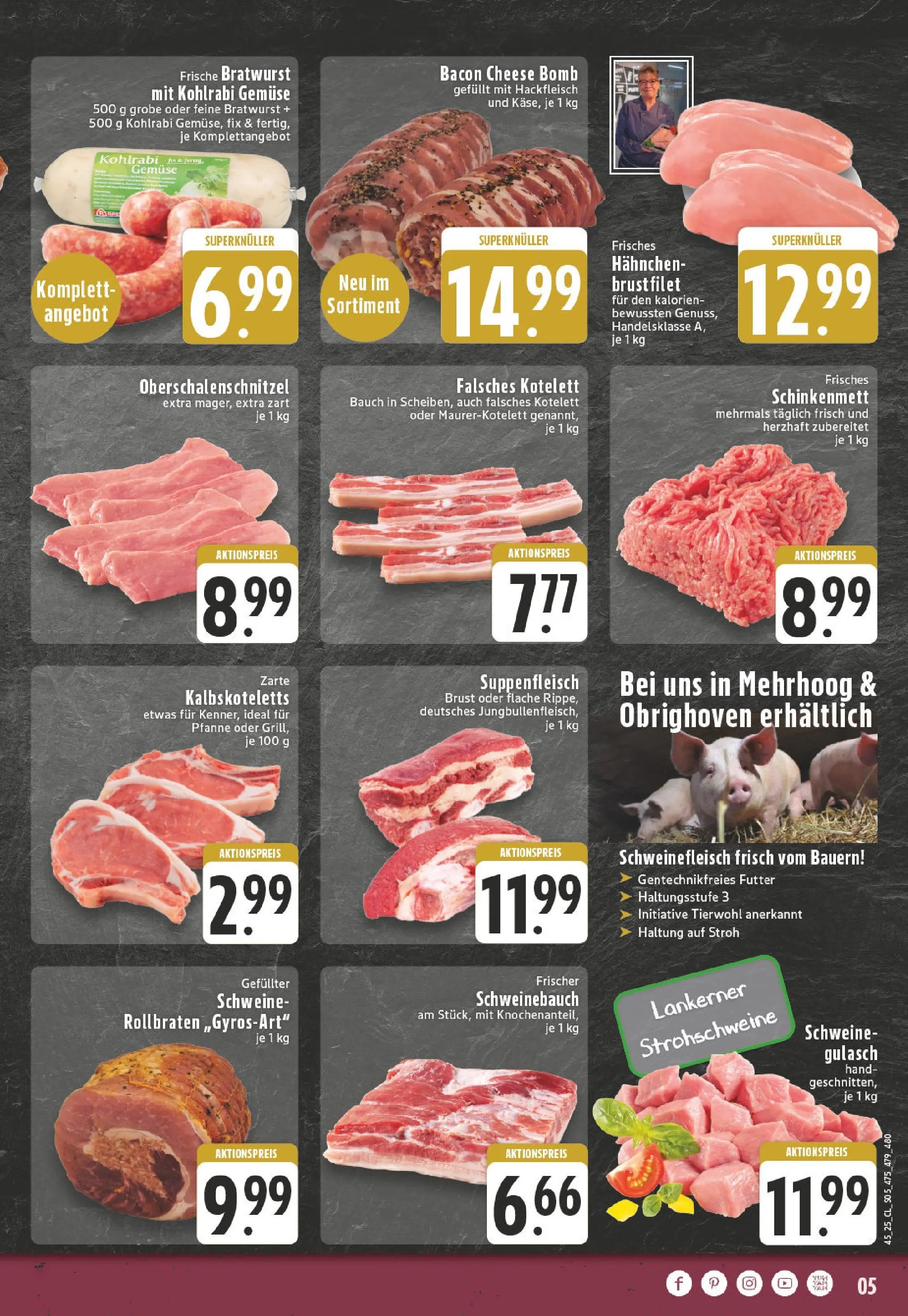 Edeka prospekt Wesel-Obrighoven	