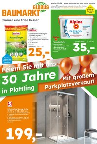 Globus Baumarkt Prospekt Plattling