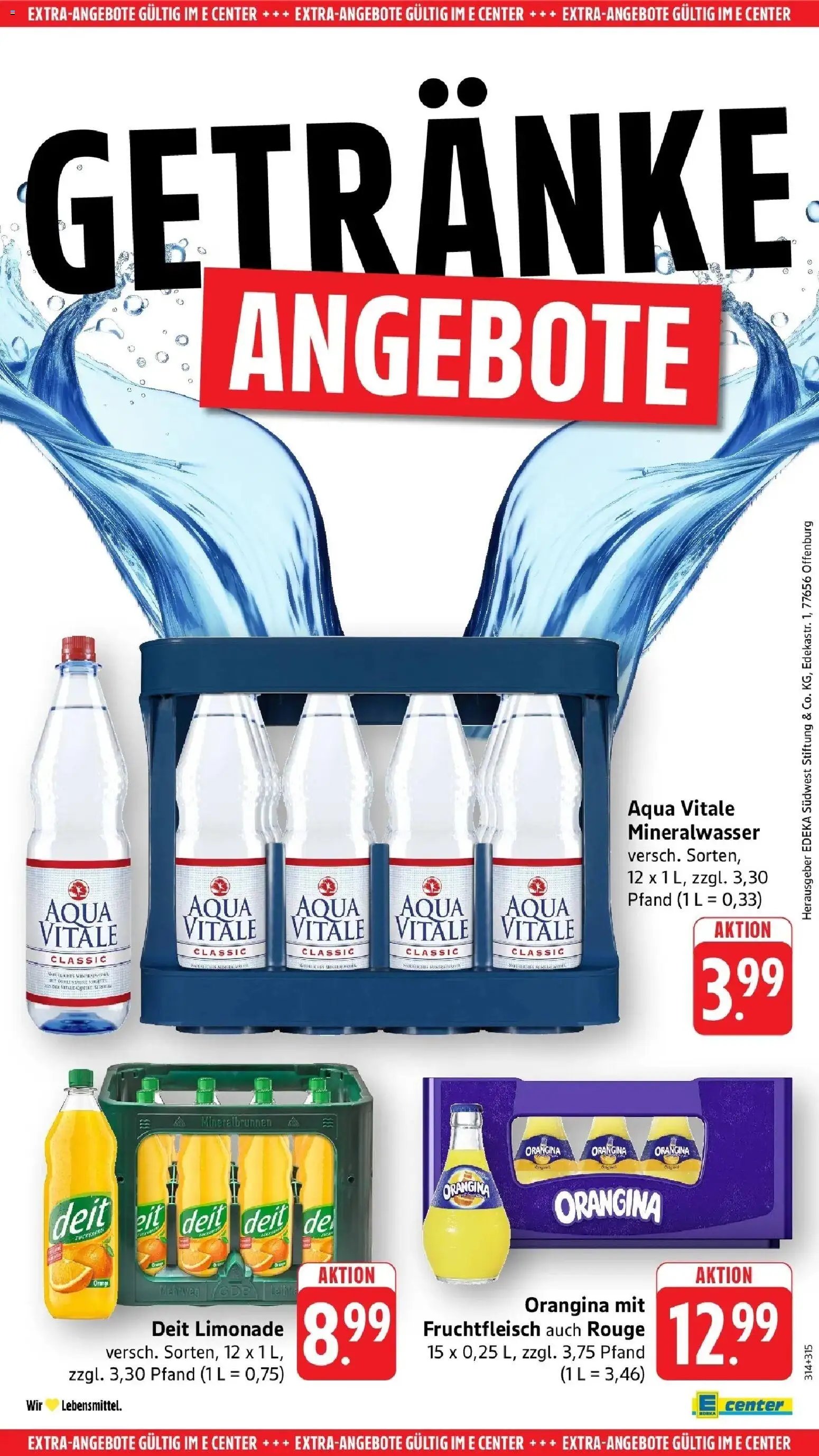 E center Prospekt Überlingen