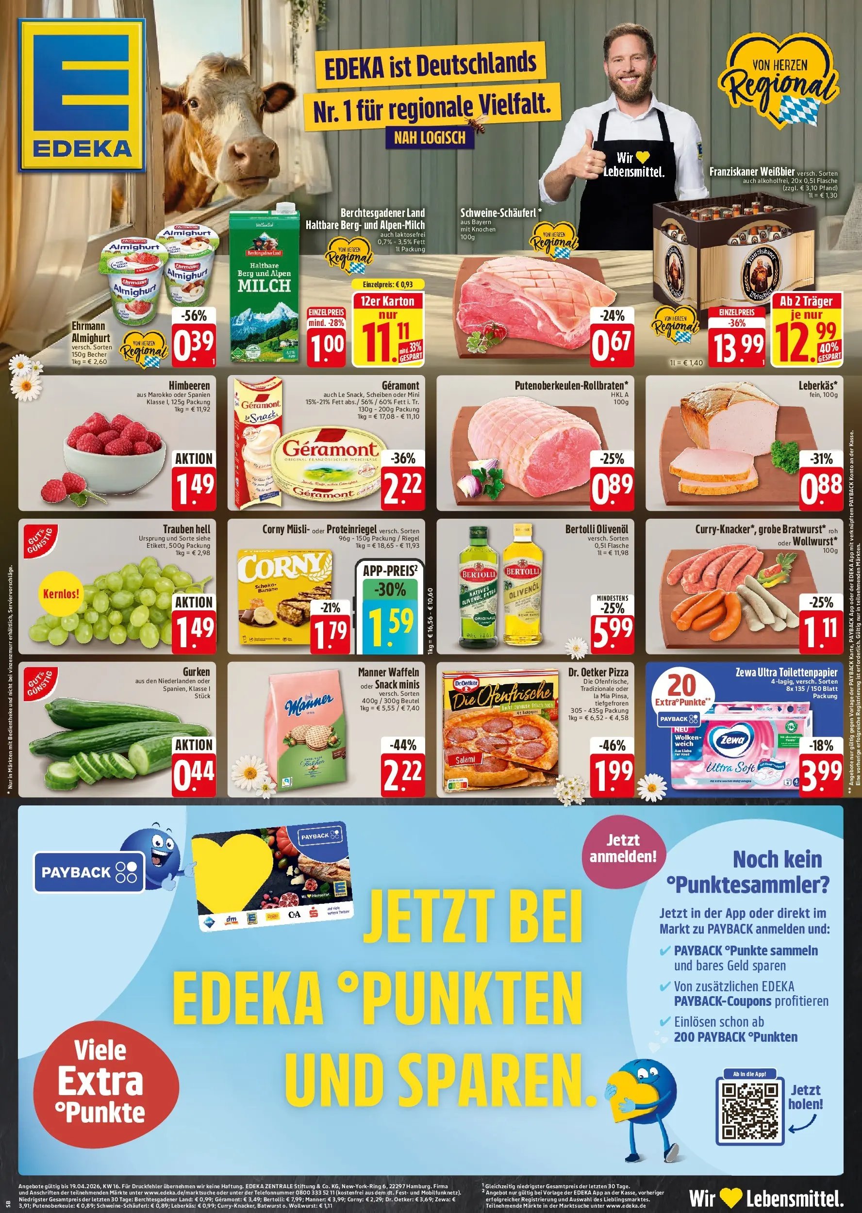 Edeka prospekt Vohburg	