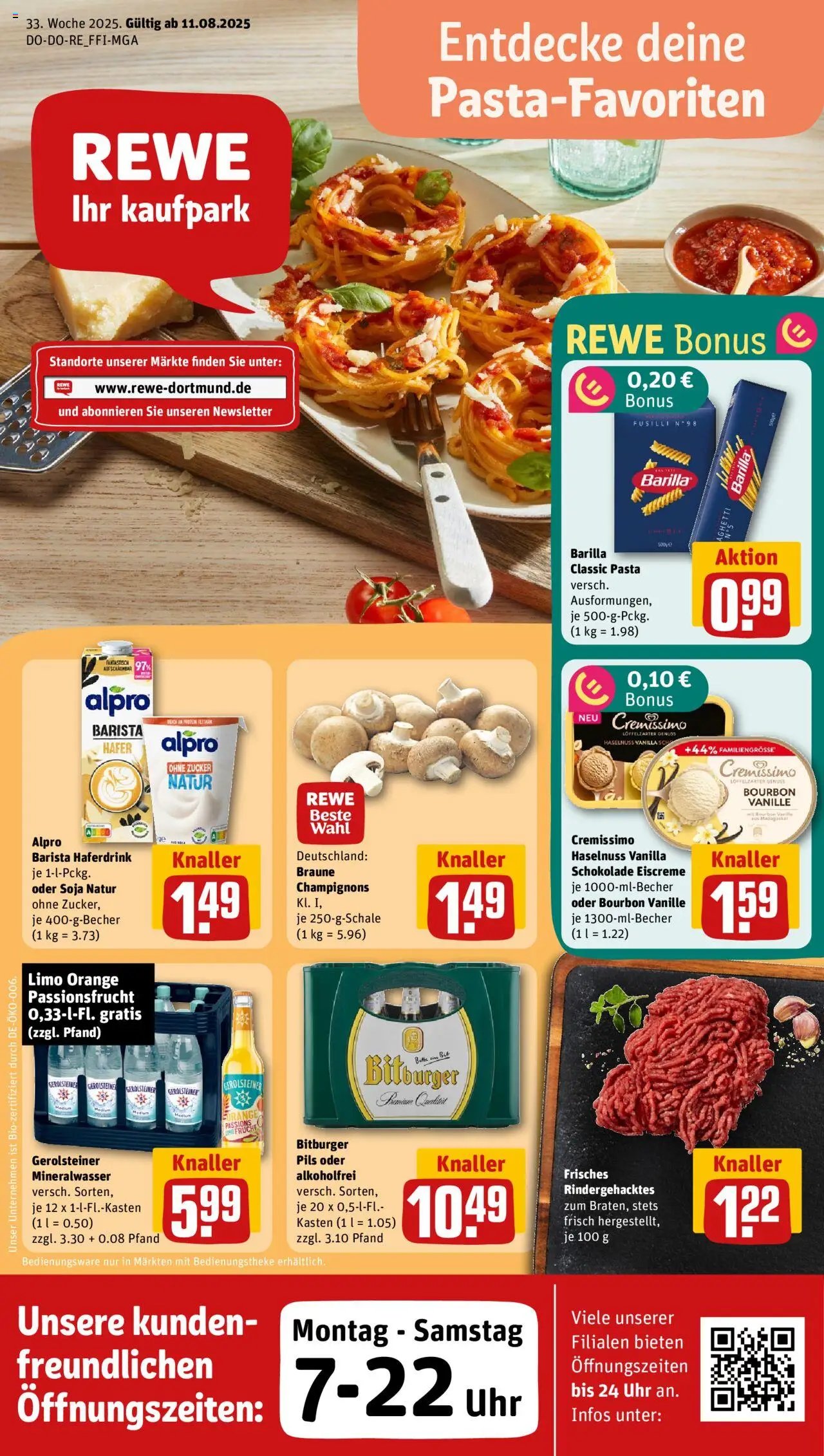 Rewe ihr Kaufpark Prospekt 	 (2025-08-11 - 2025-08-17) | 1
