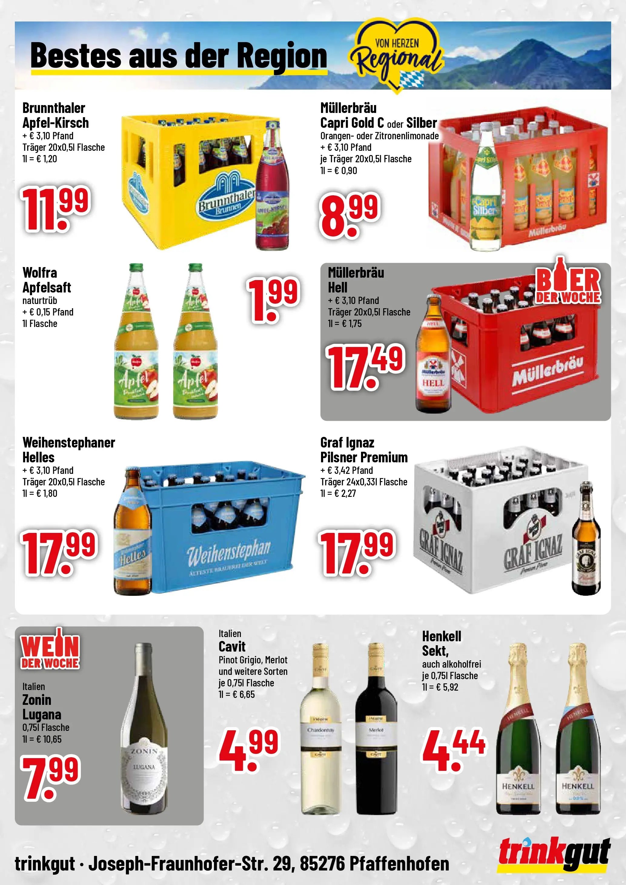 Trinkgut Prospekt Pfaffenhofen/Ilm	