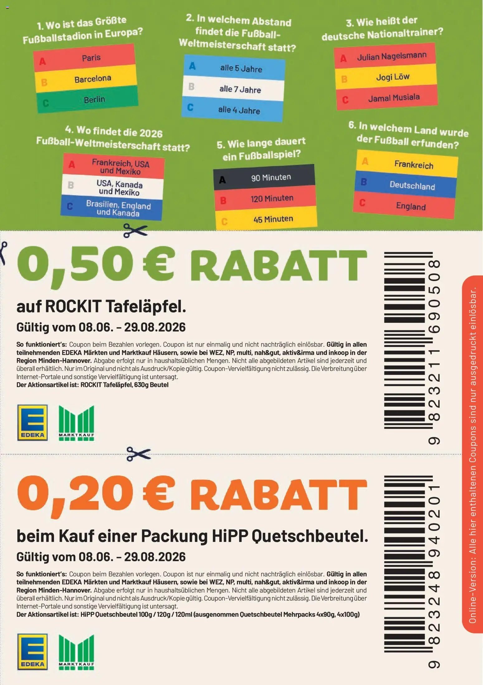 E center Prospekt Super Sommer Spar-Pass 2026