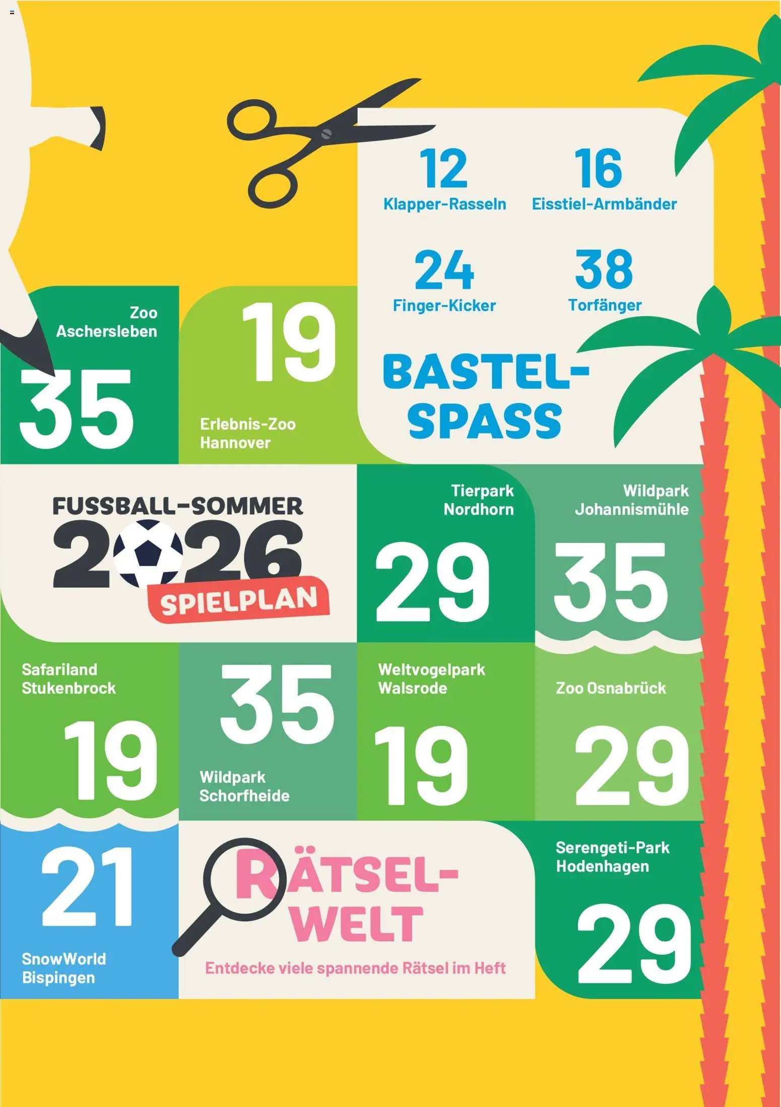 E center Prospekt Super Sommer Spar-Pass 2026