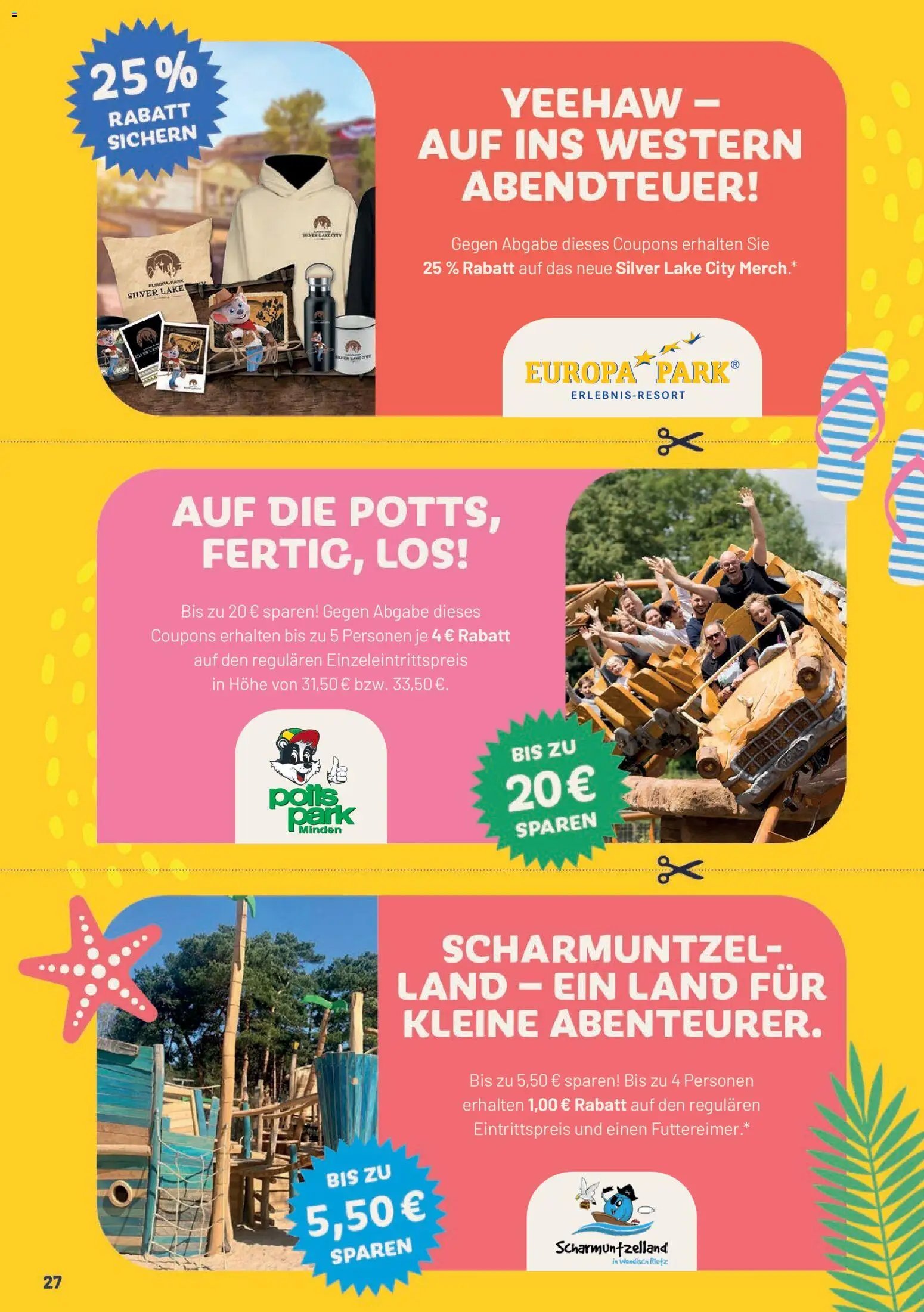 E center Prospekt Super Sommer Spar-Pass 2026