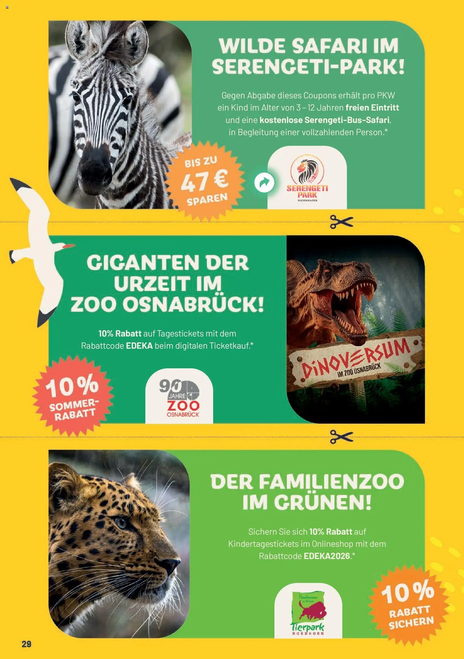 E center Prospekt Super Sommer Spar-Pass 2026