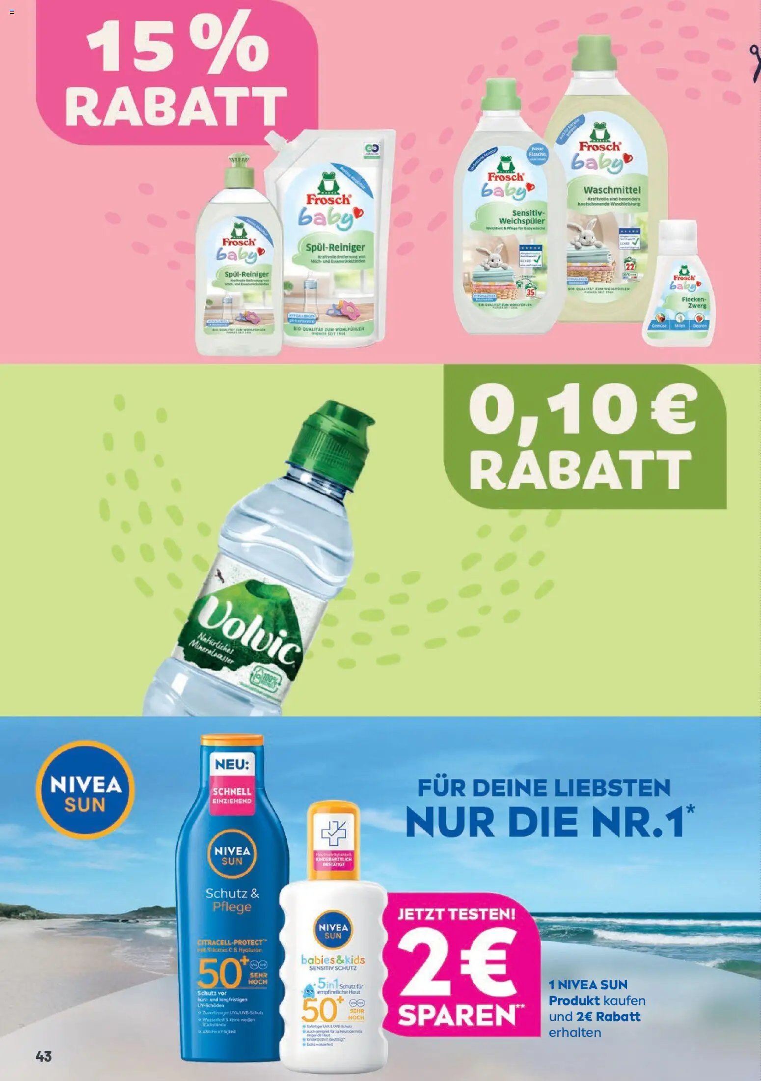 E center Prospekt Super Sommer Spar-Pass 2026