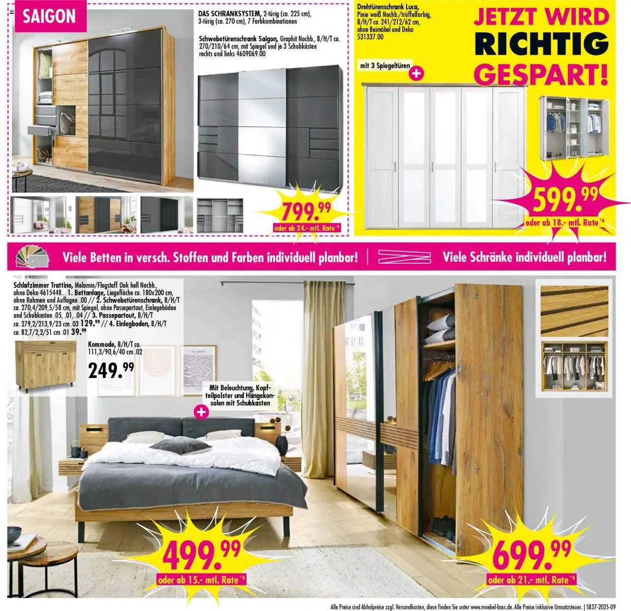 SB Möbel Boss Prospekt 	 (2025-09-06 - 2025-09-12) | 9