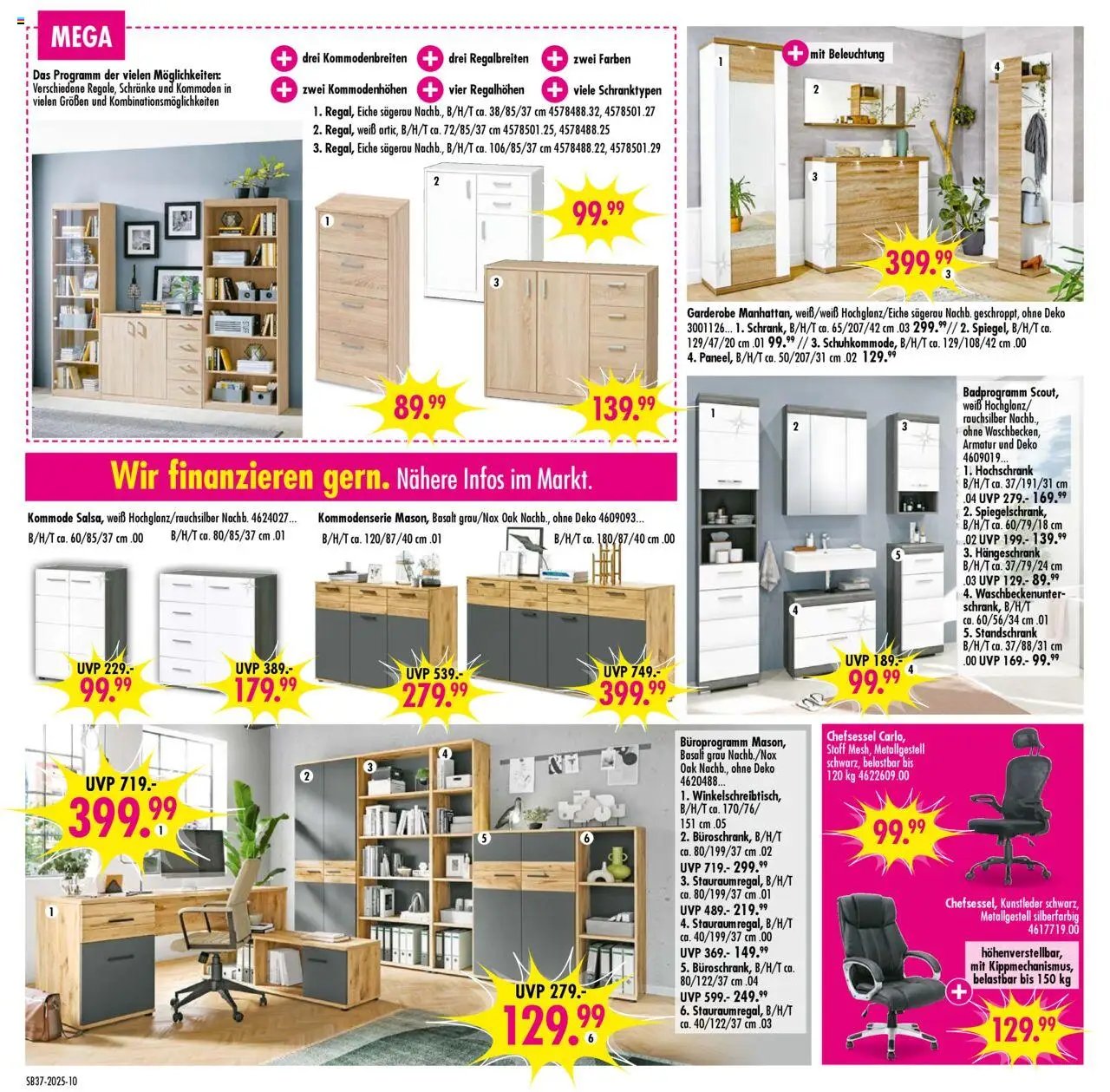 SB Möbel Boss Prospekt 	 (2025-09-06 - 2025-09-12) | 10