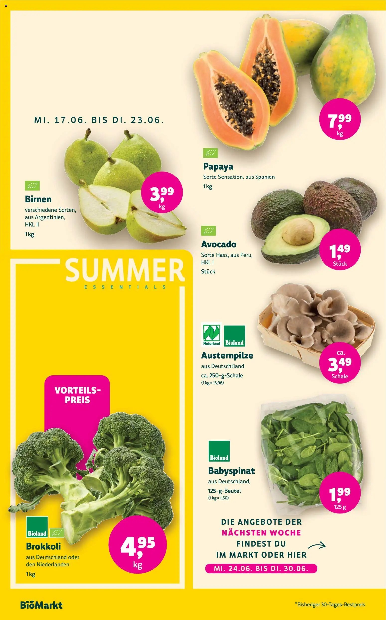 BioMarkt Prospekt