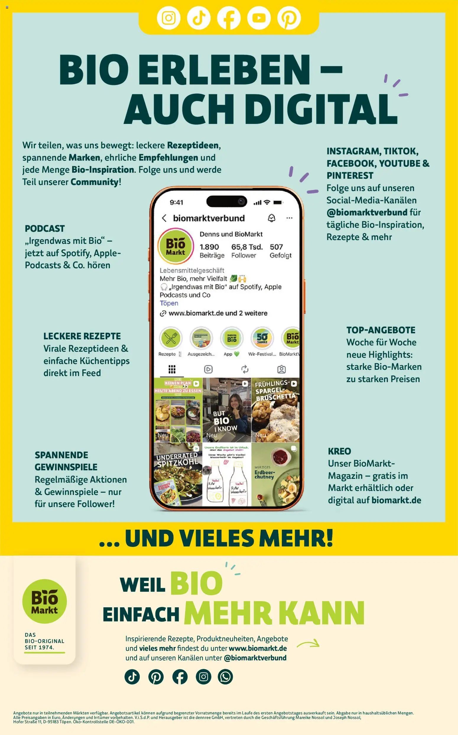 BioMarkt Prospekt