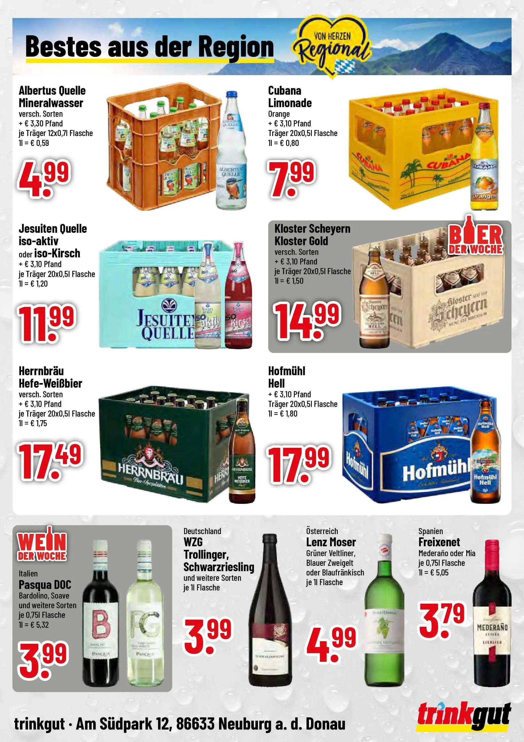 Trinkgut Prospekt Neuburg An Der Donau	