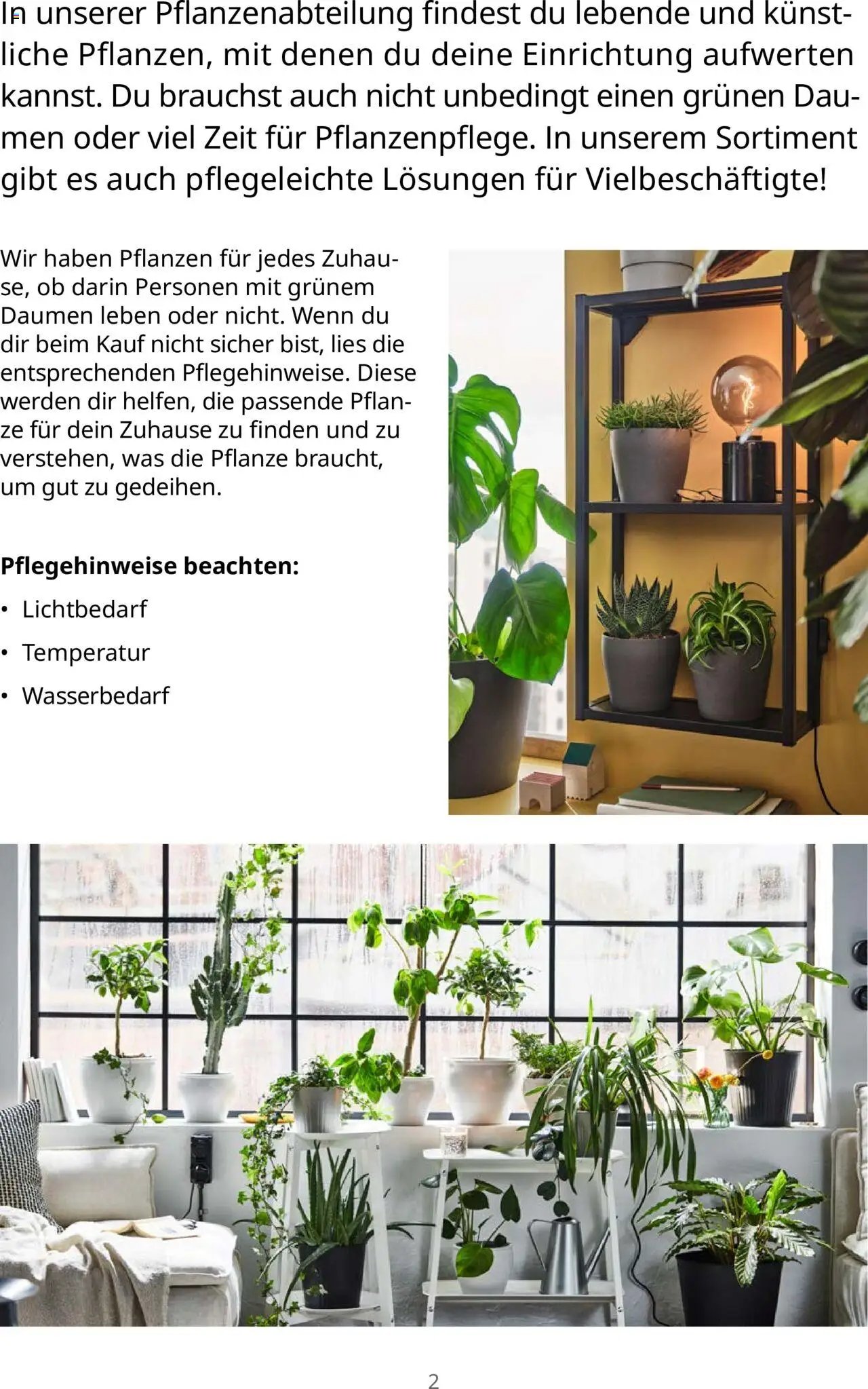 Ikea Pflanzen Broschüre