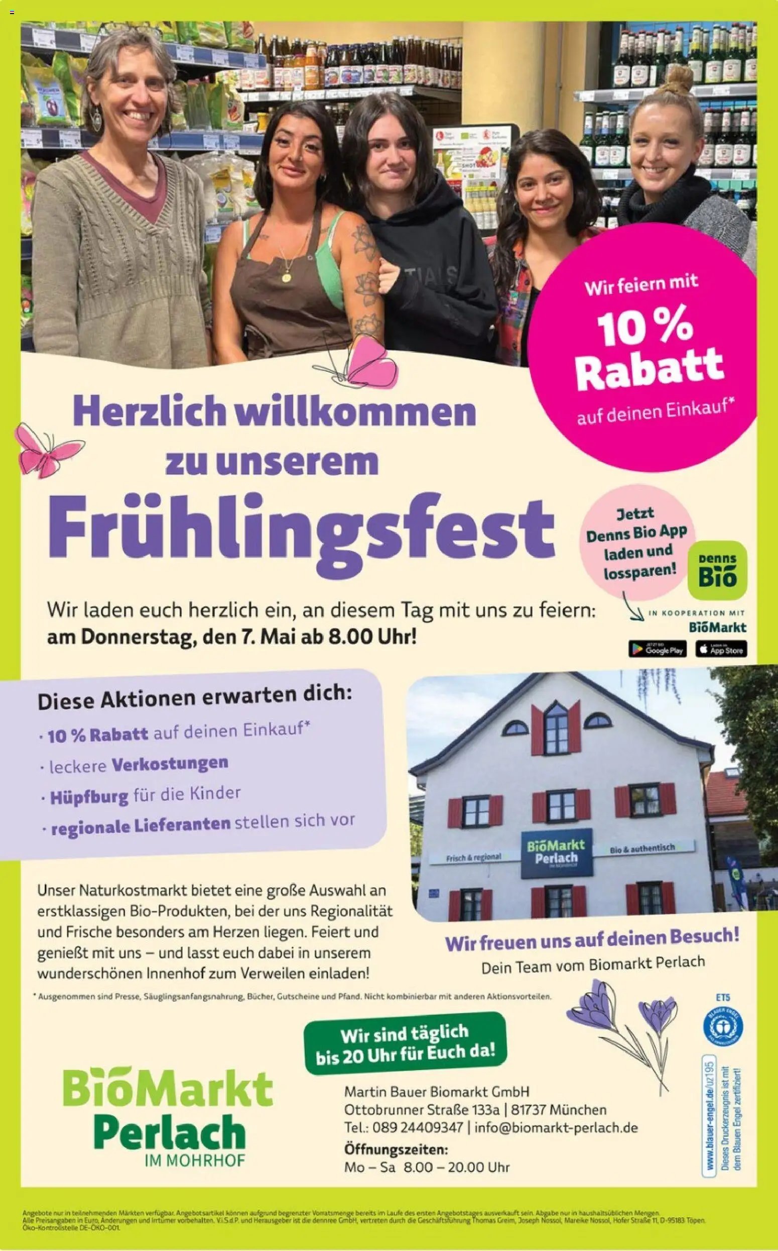 Denns BioMarkt Frühlingsfest