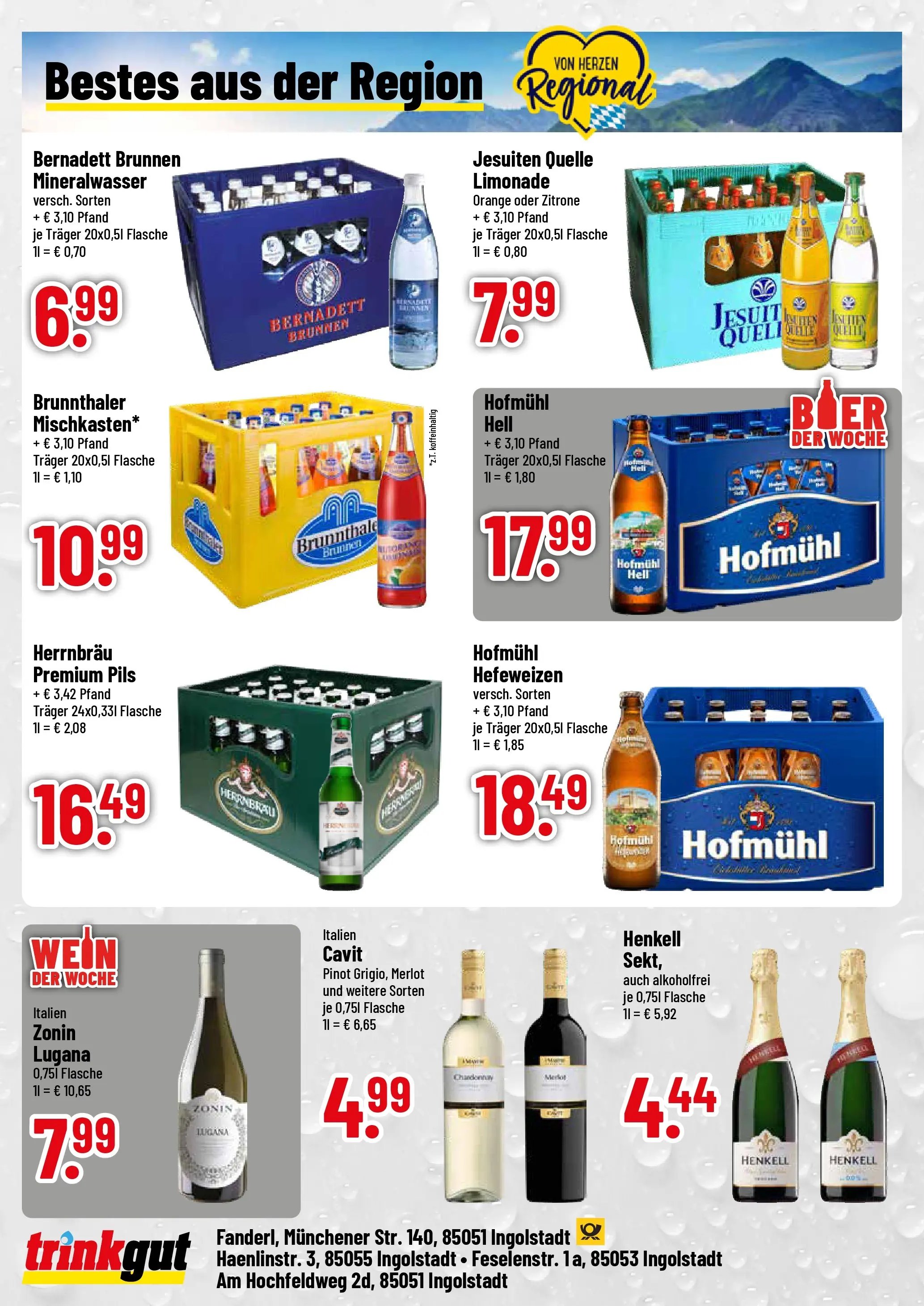 Trinkgut Prospekt Ingolstadt	