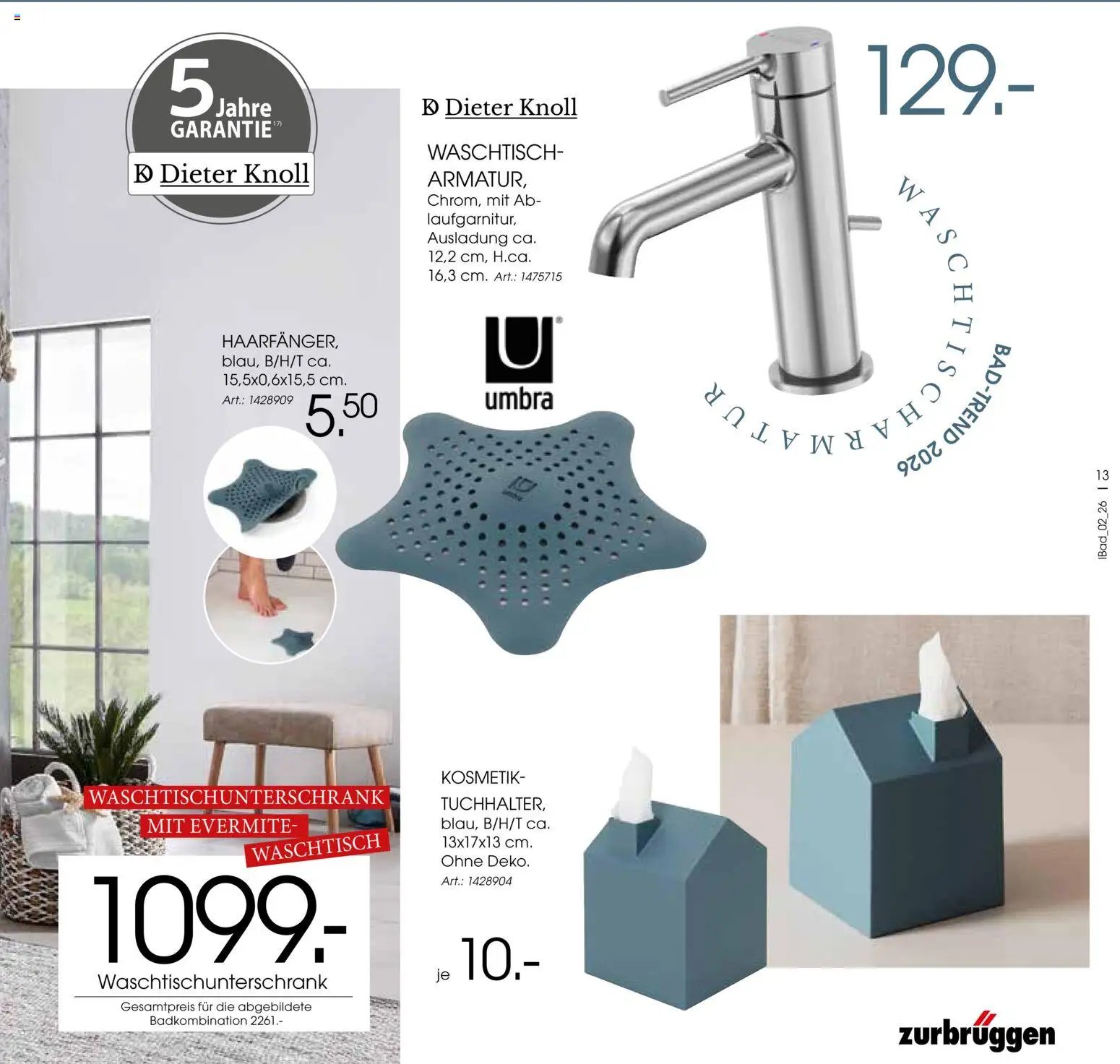 Zurbrüggen Bad Design Trends