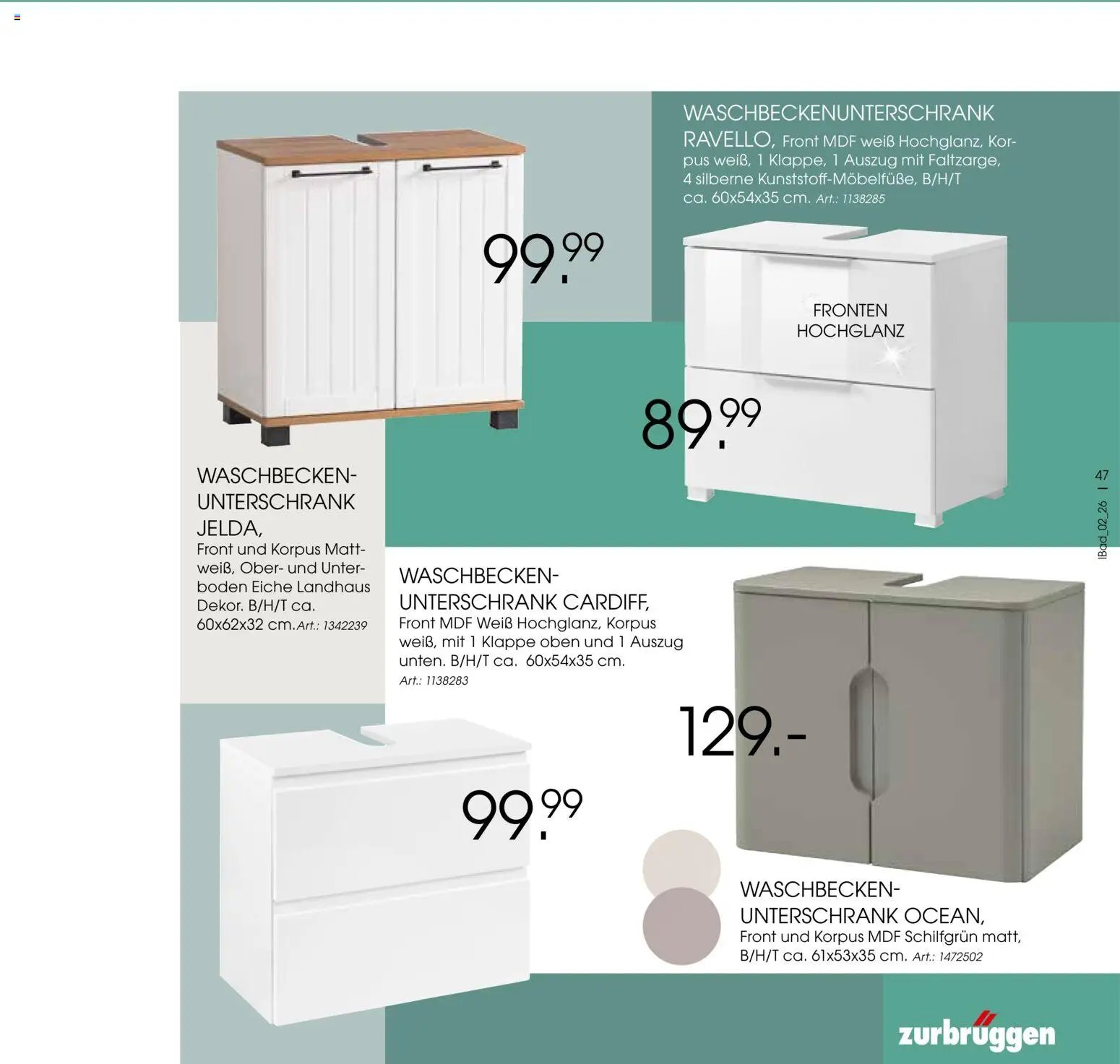Zurbrüggen Bad Design Trends
