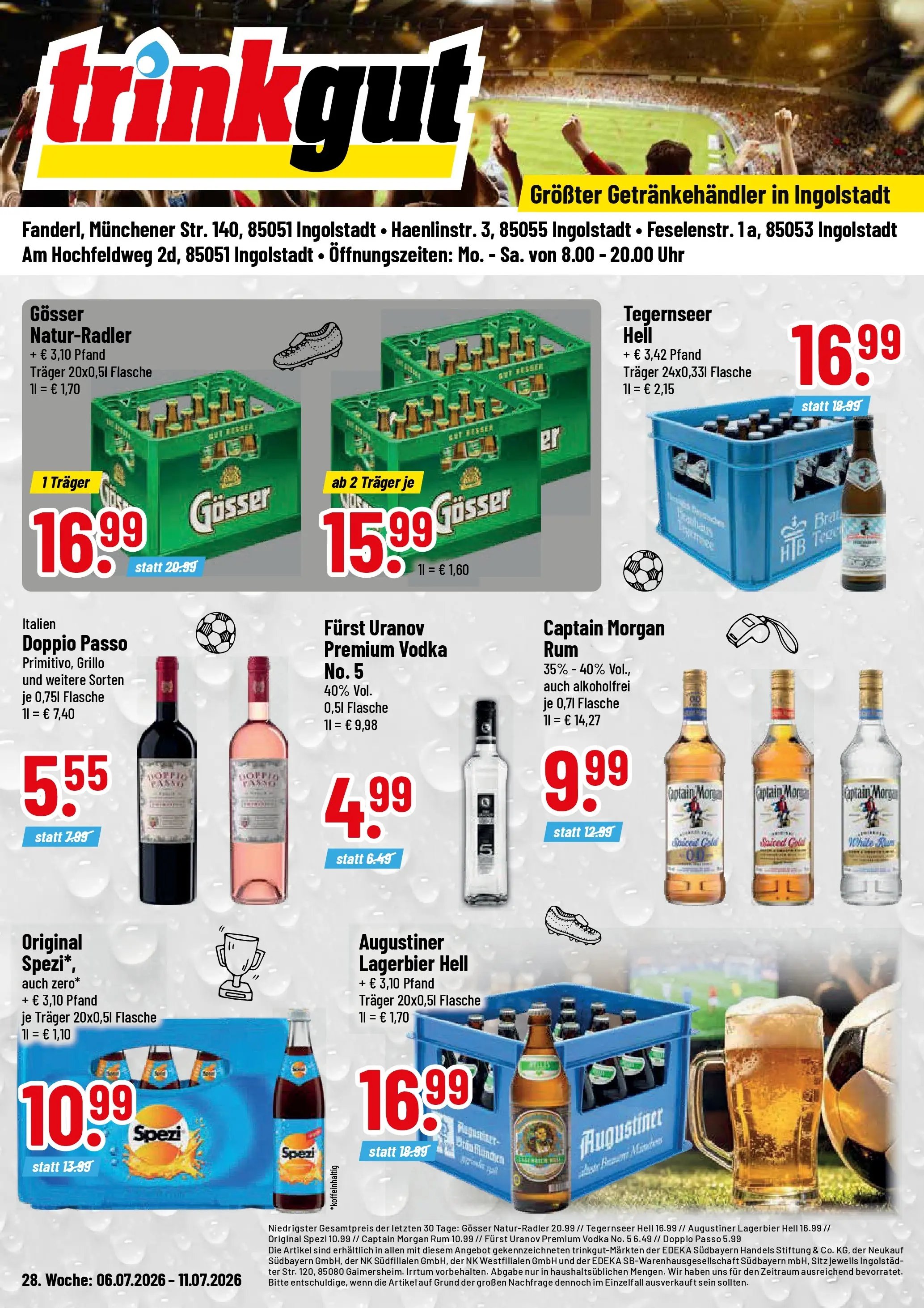 Trinkgut Prospekt Ingolstadt