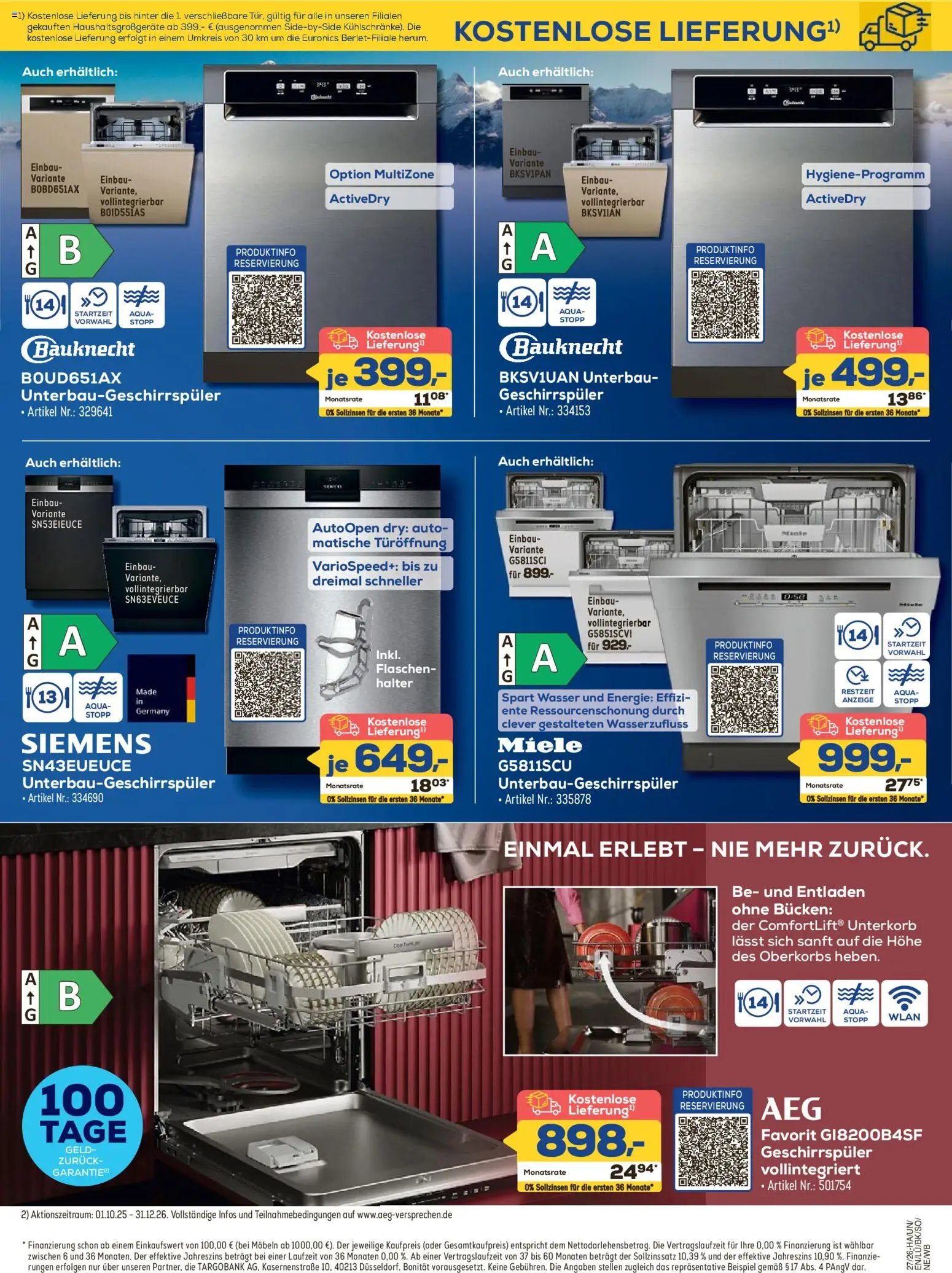 Euronics Prospekt Berlet