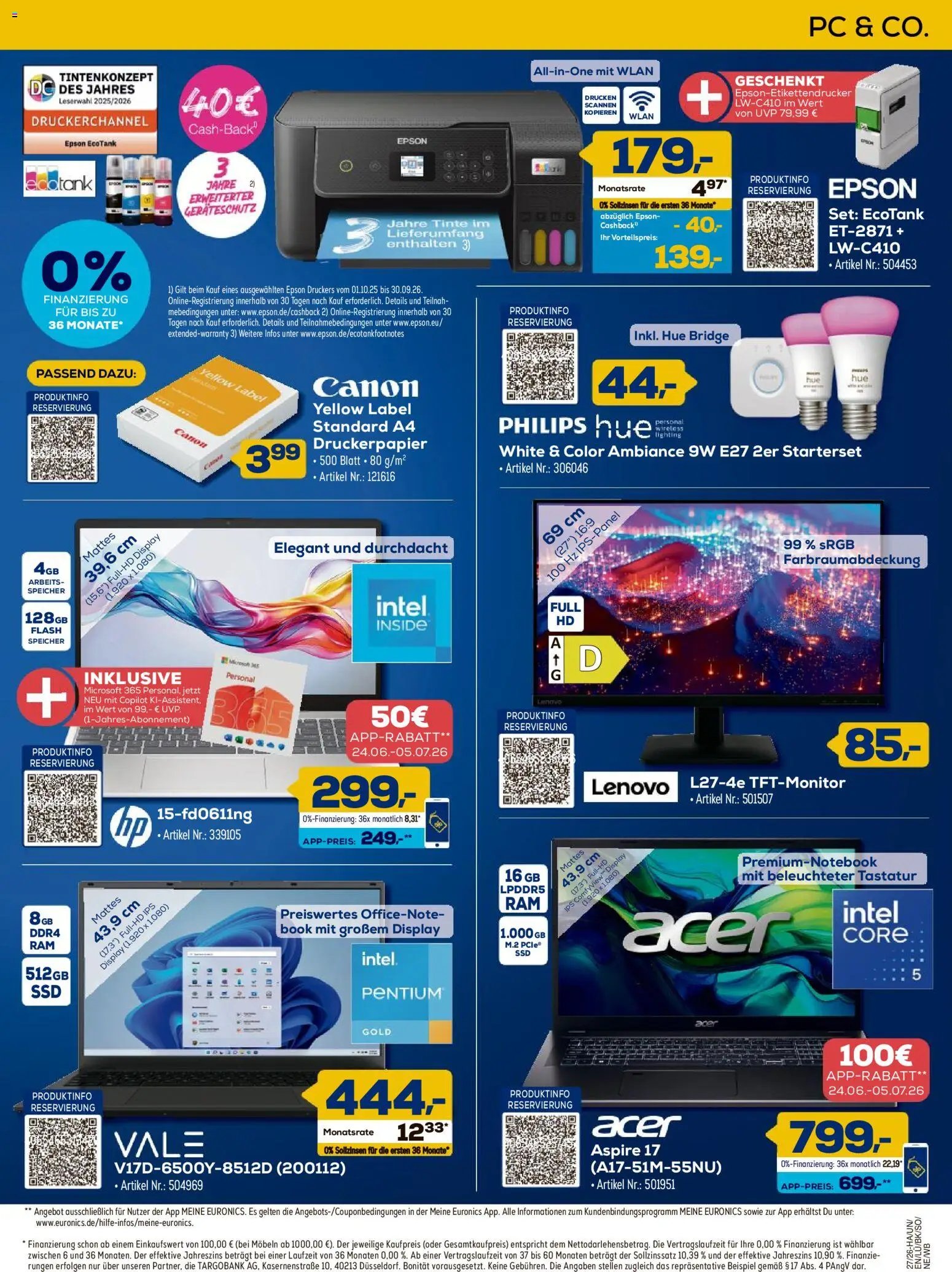 Euronics Prospekt Berlet