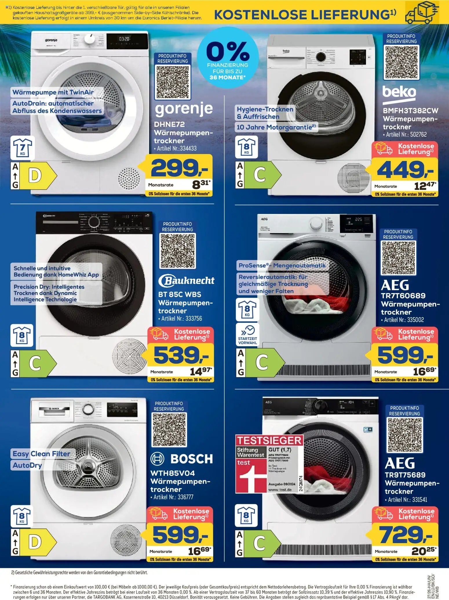 Euronics Prospekt Berlet
