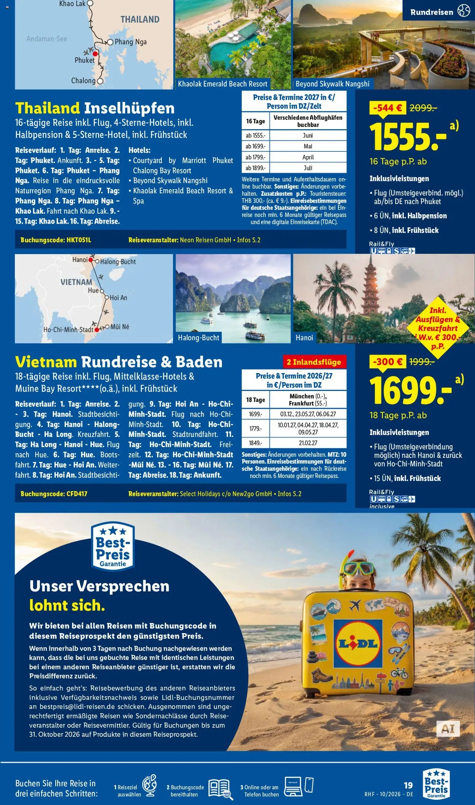 Lidl Reisen Prospekt