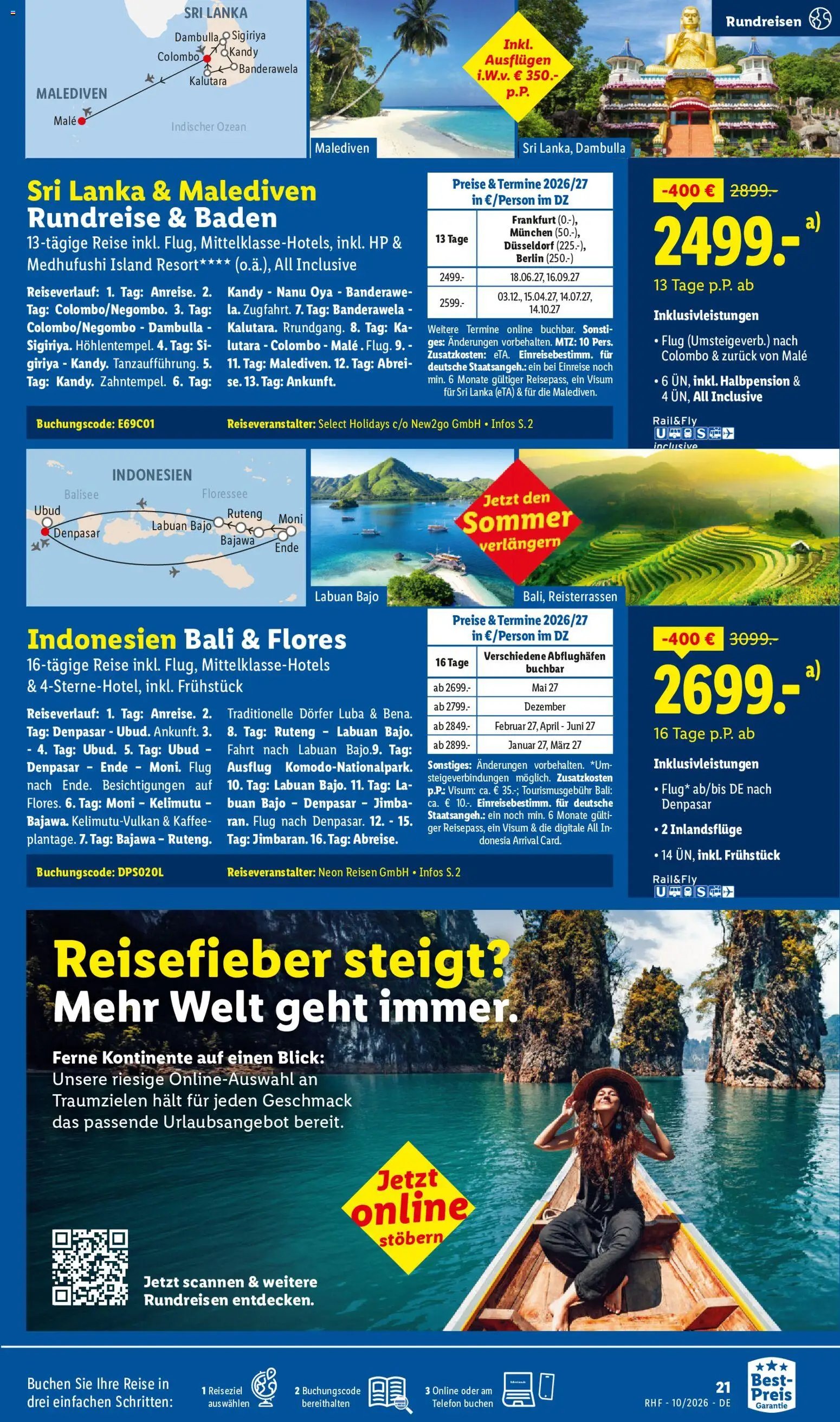 Lidl Reisen Prospekt