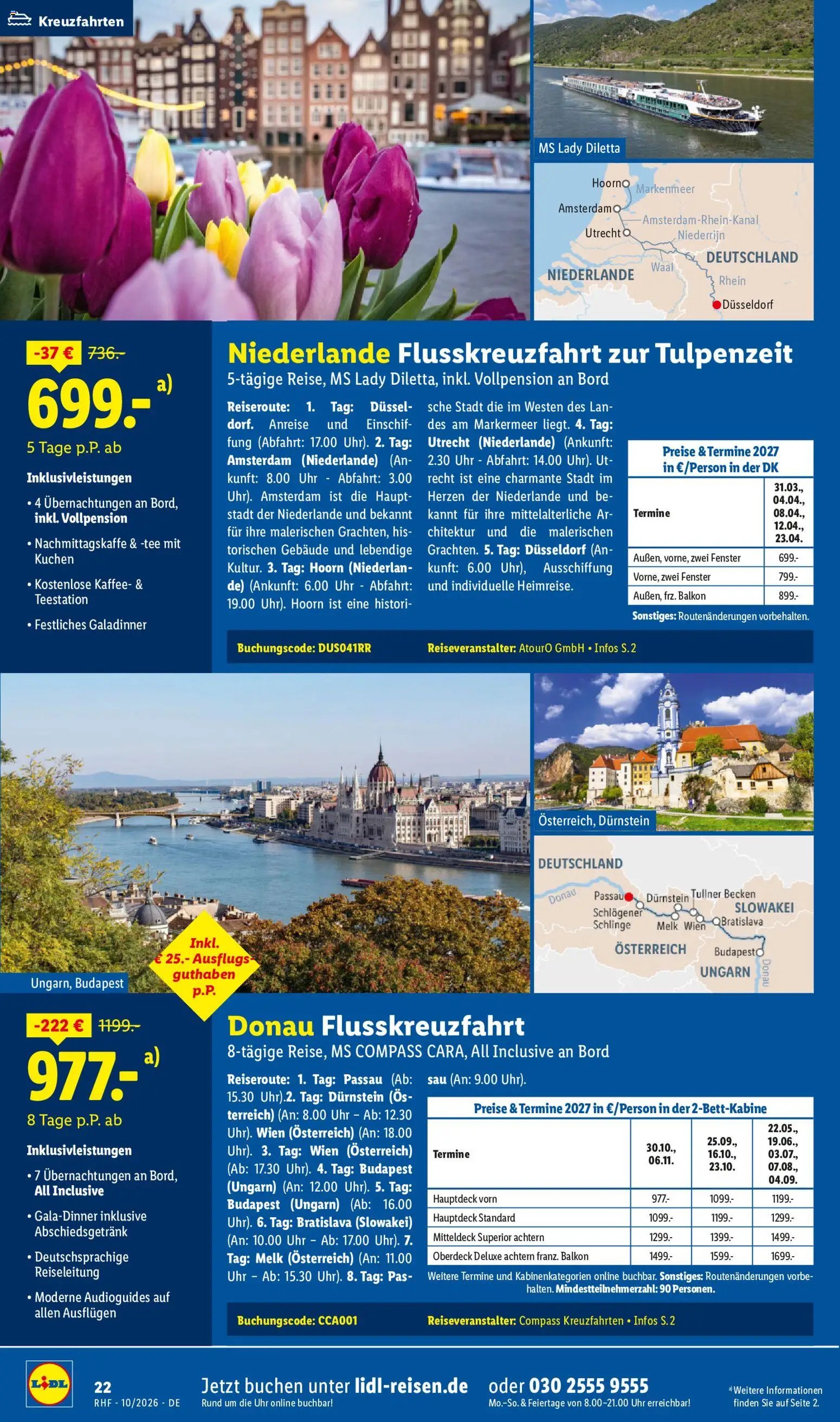 Lidl Reisen Prospekt