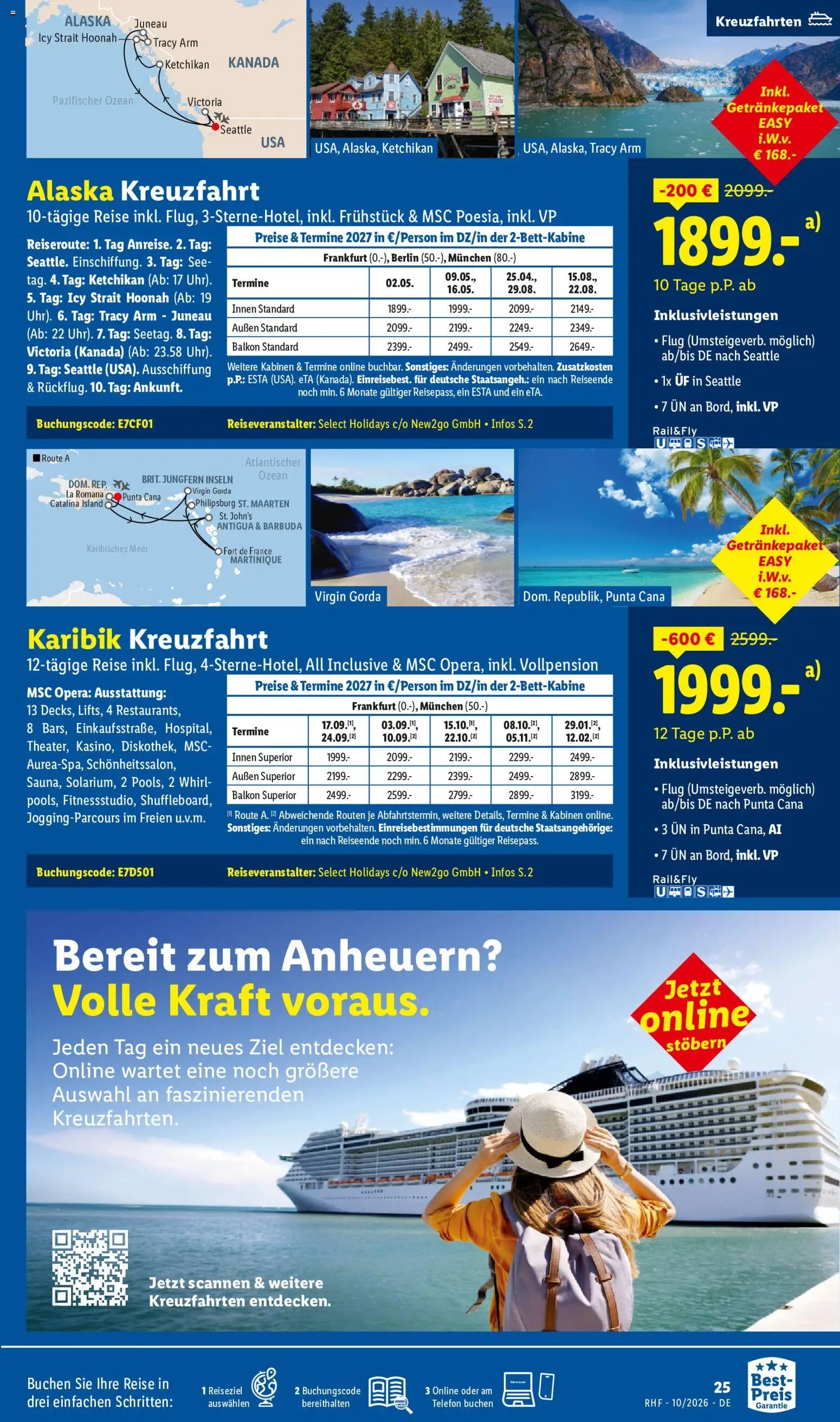 Lidl Reisen Prospekt