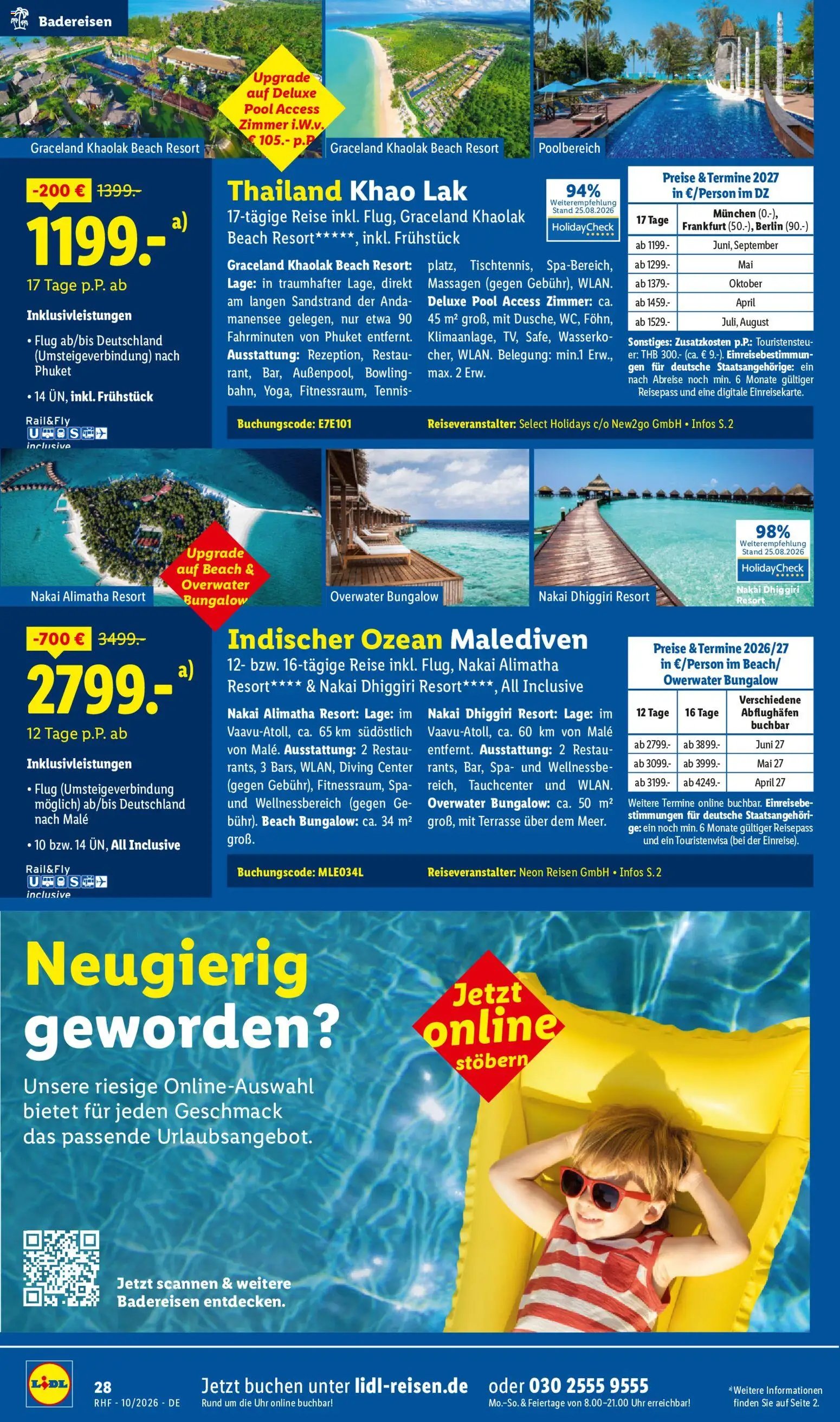 Lidl Reisen Prospekt