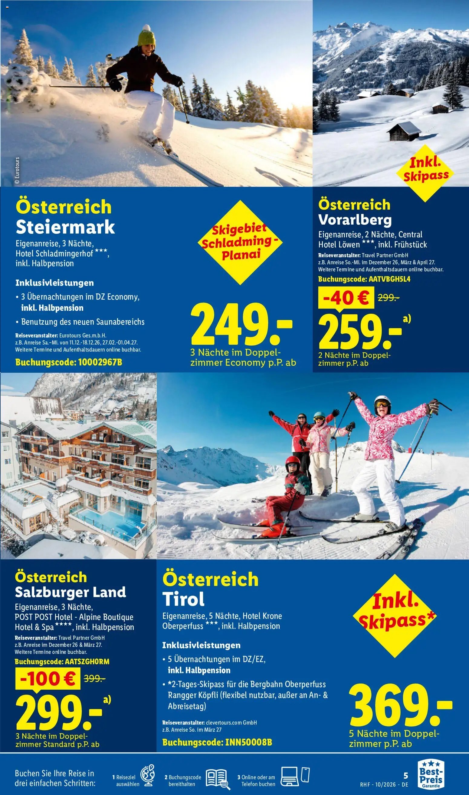 Lidl Reisen Prospekt