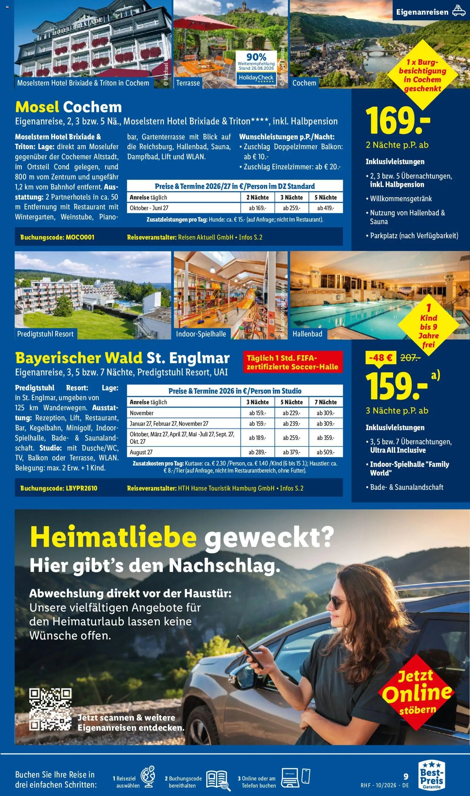 Lidl Reisen Prospekt