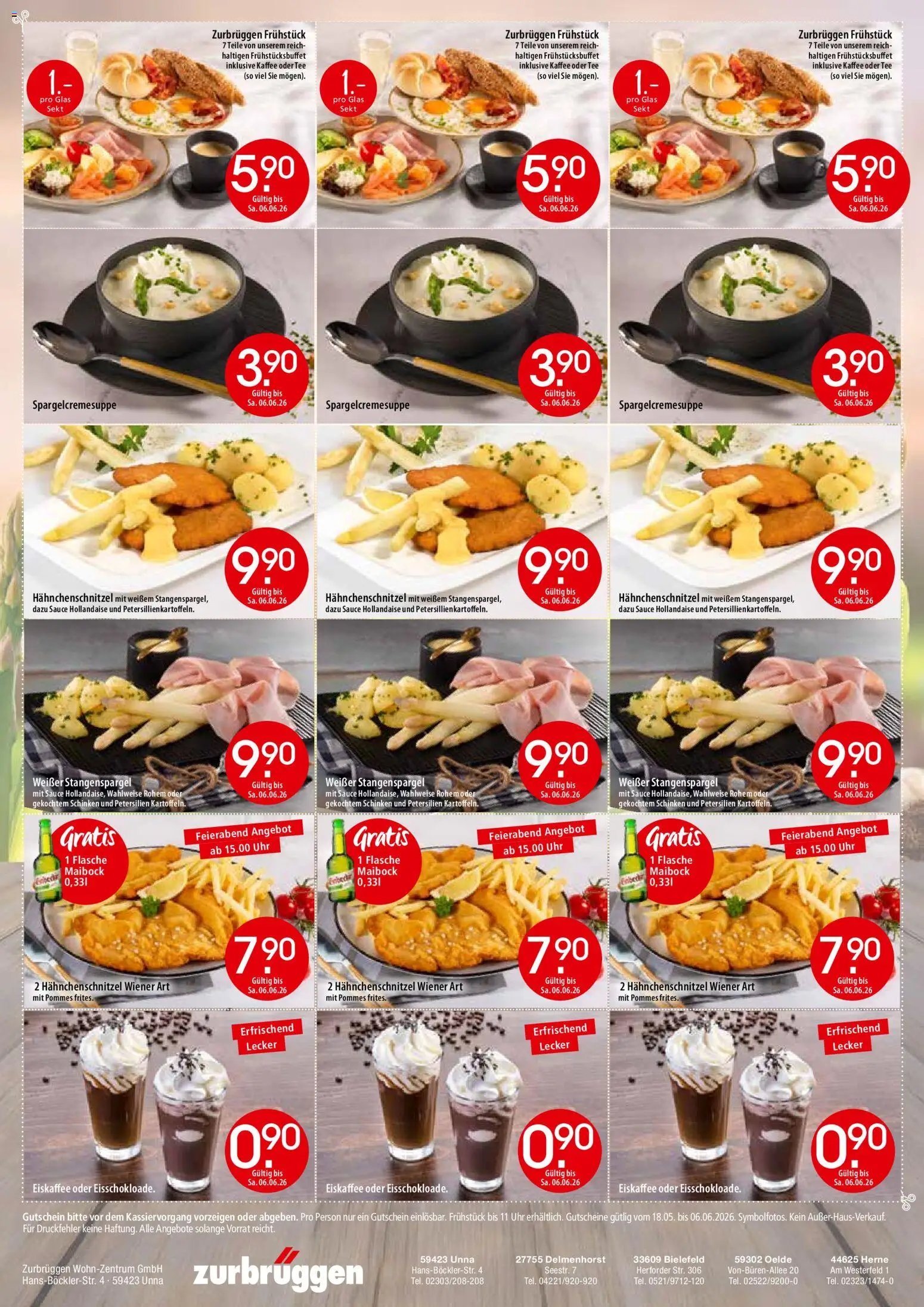 Zurbrüggen Restaurant Coupons