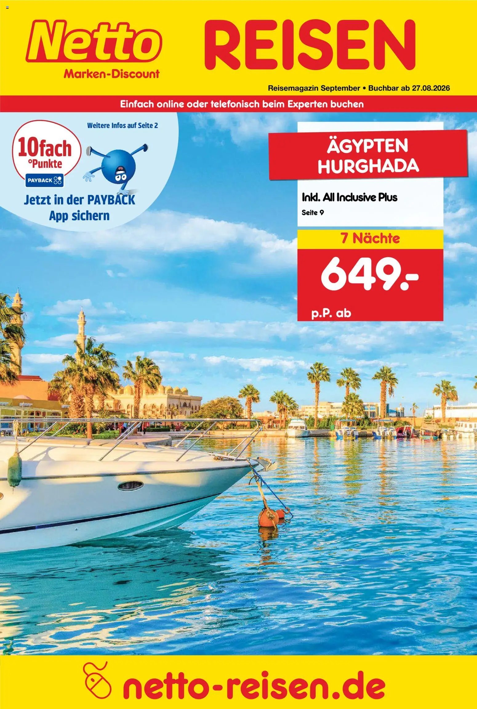 Netto Reisen Prospekt