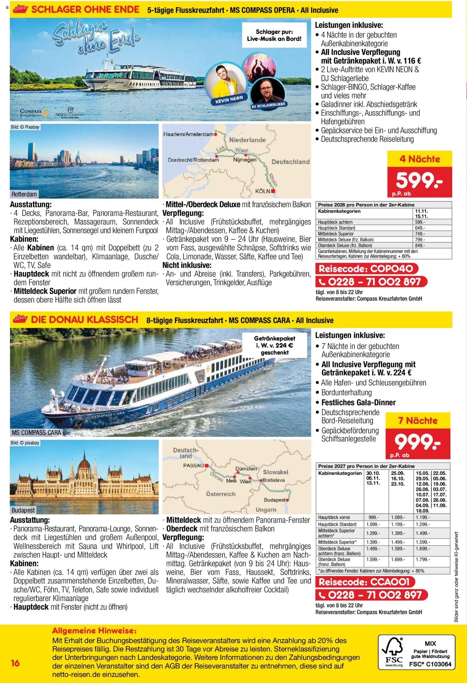 Netto Reisen Prospekt