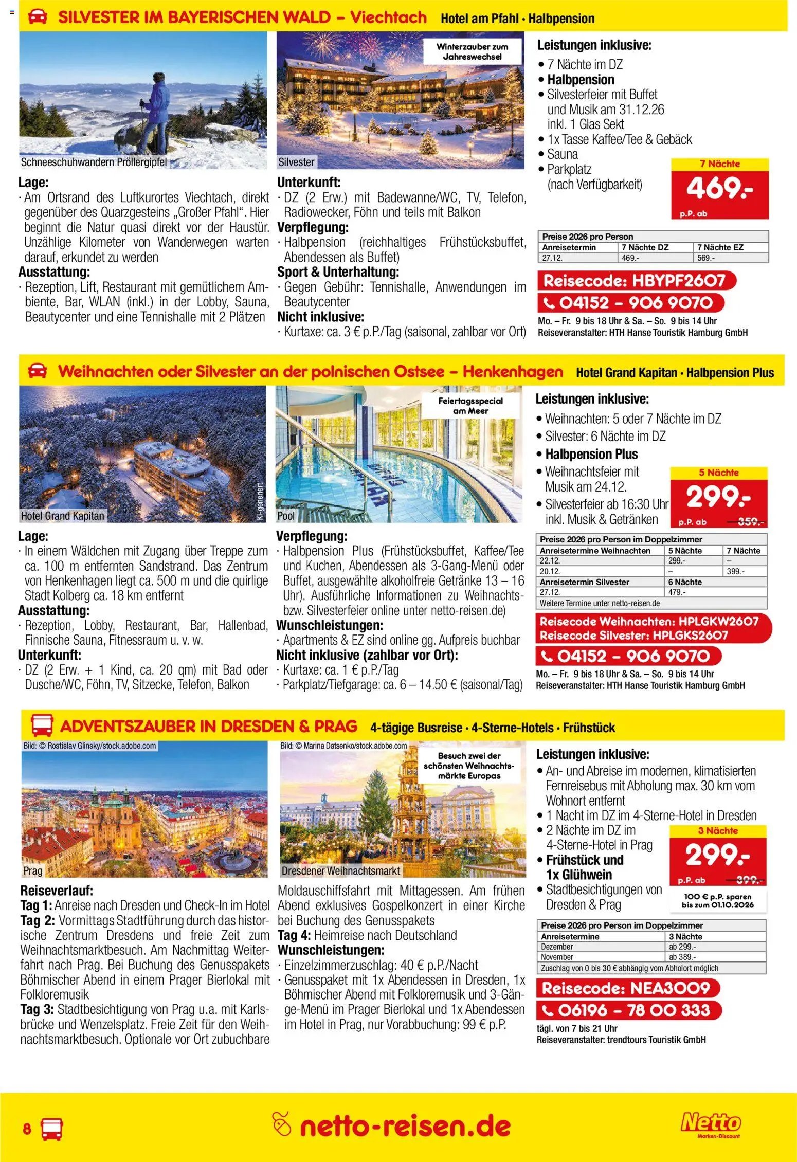 Netto Reisen Prospekt