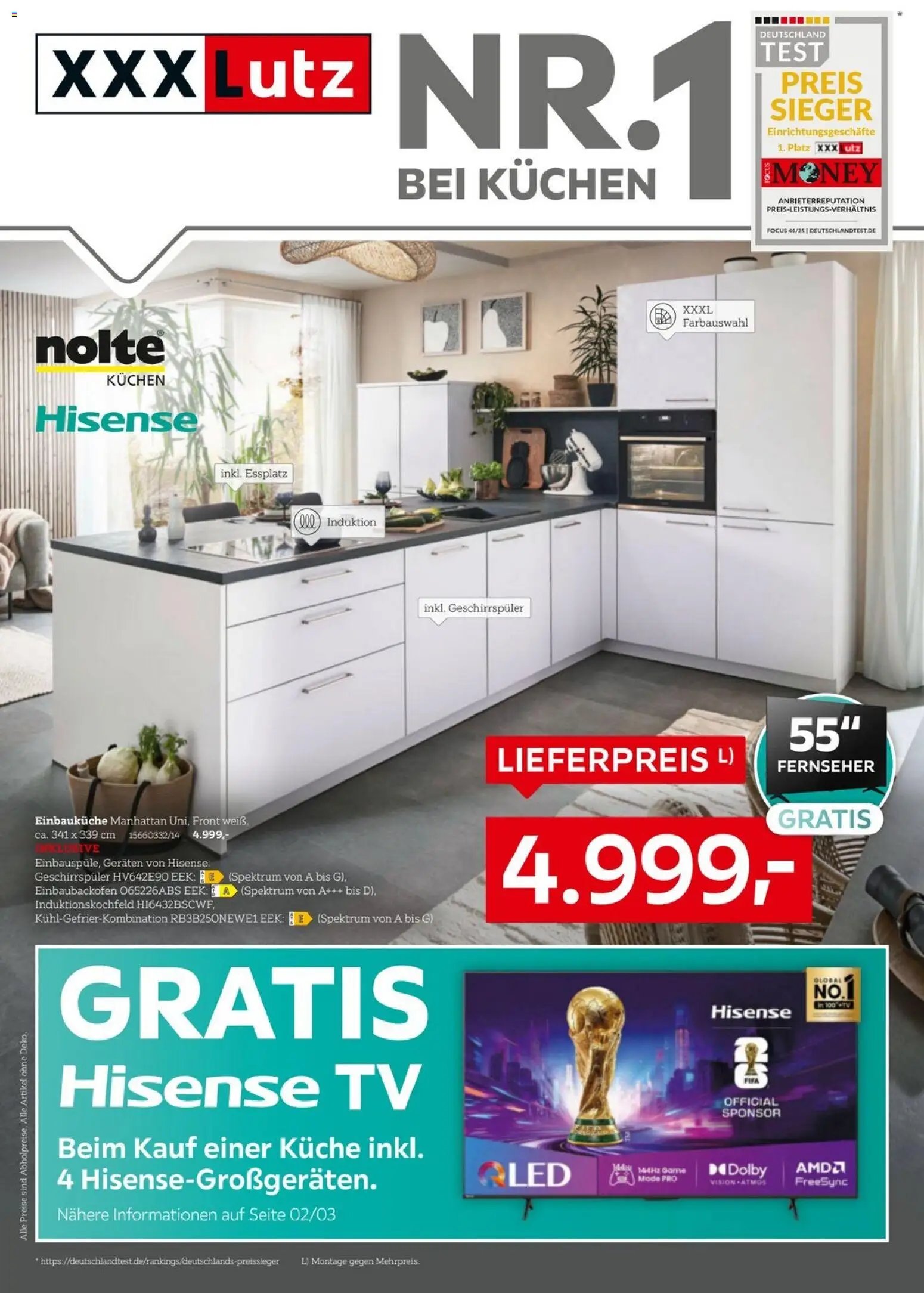 XXXLutz Nr. 1 bei küchen