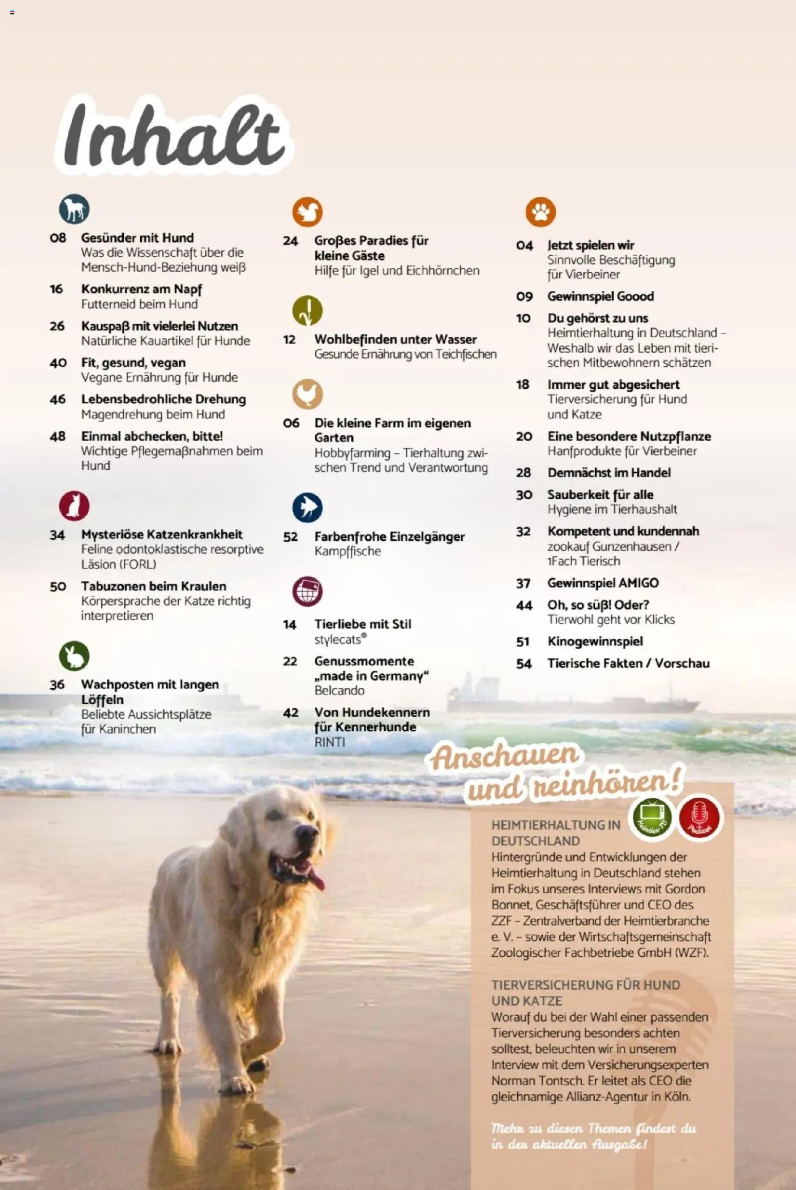 zookauf Heimtier Journal