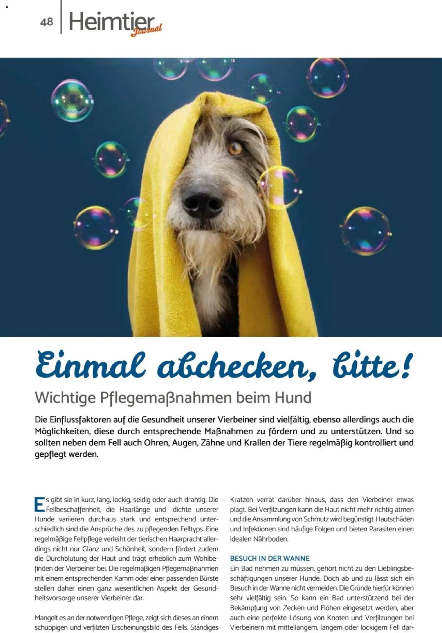 zookauf Heimtier Journal