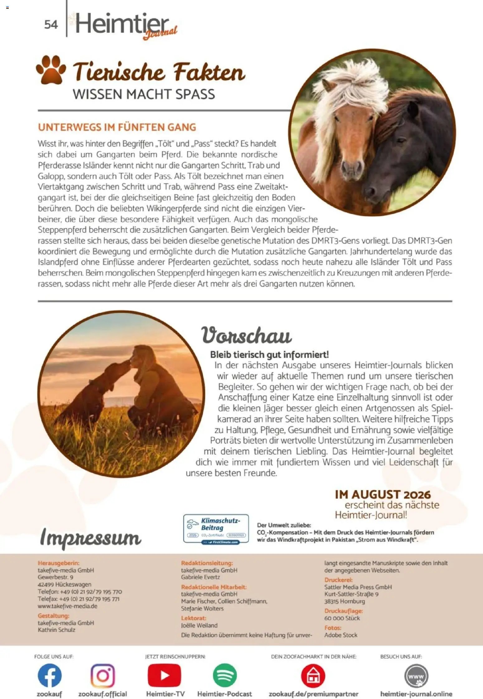 zookauf Heimtier Journal
