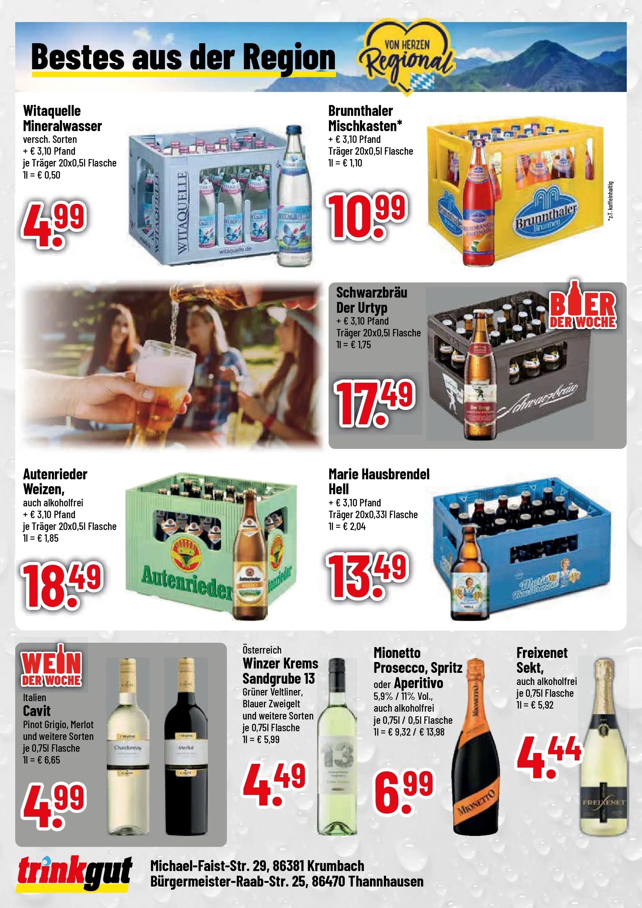 Trinkgut Prospekt Krumbach