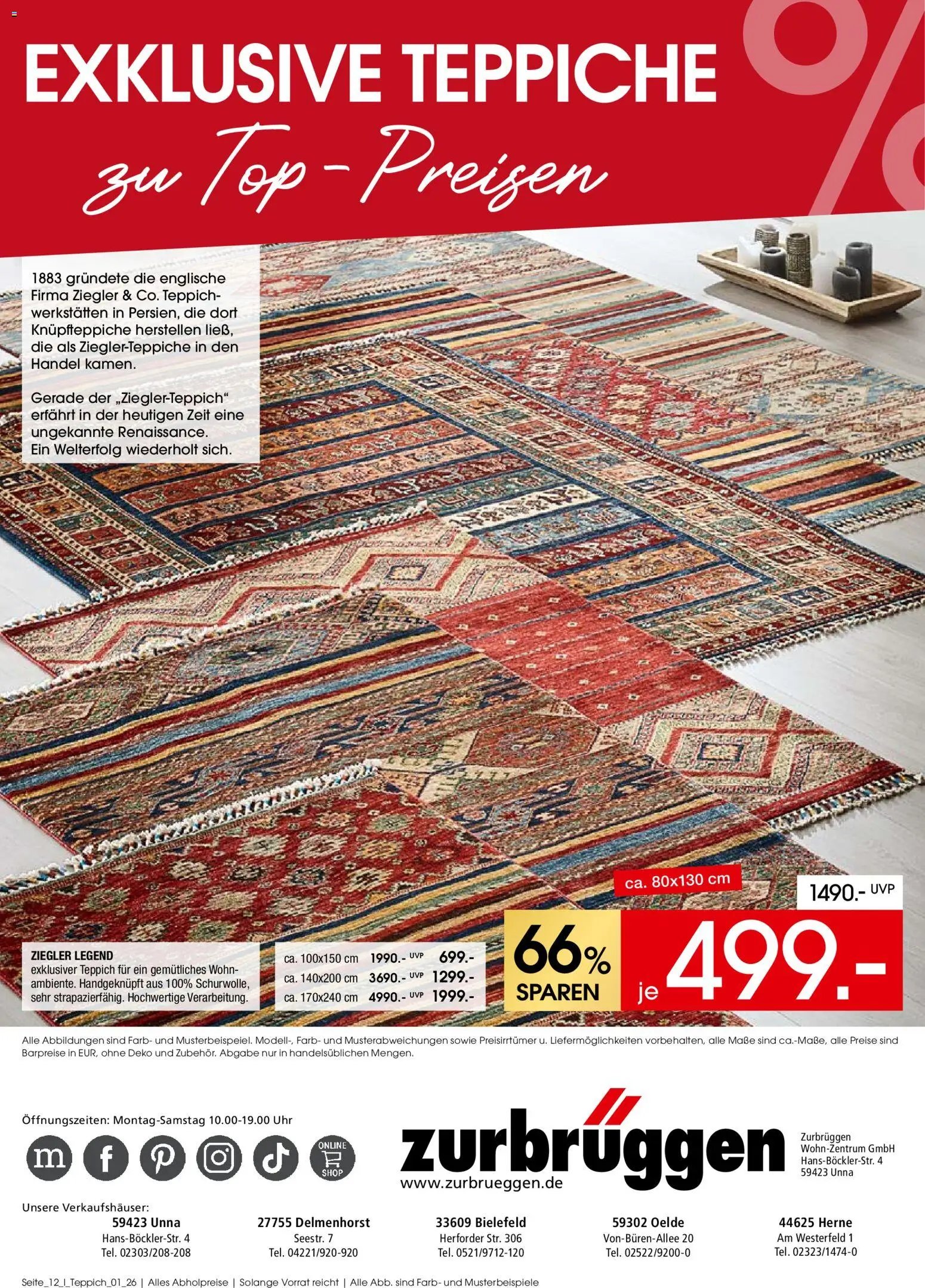 Zurbrüggen Teppich Spezial