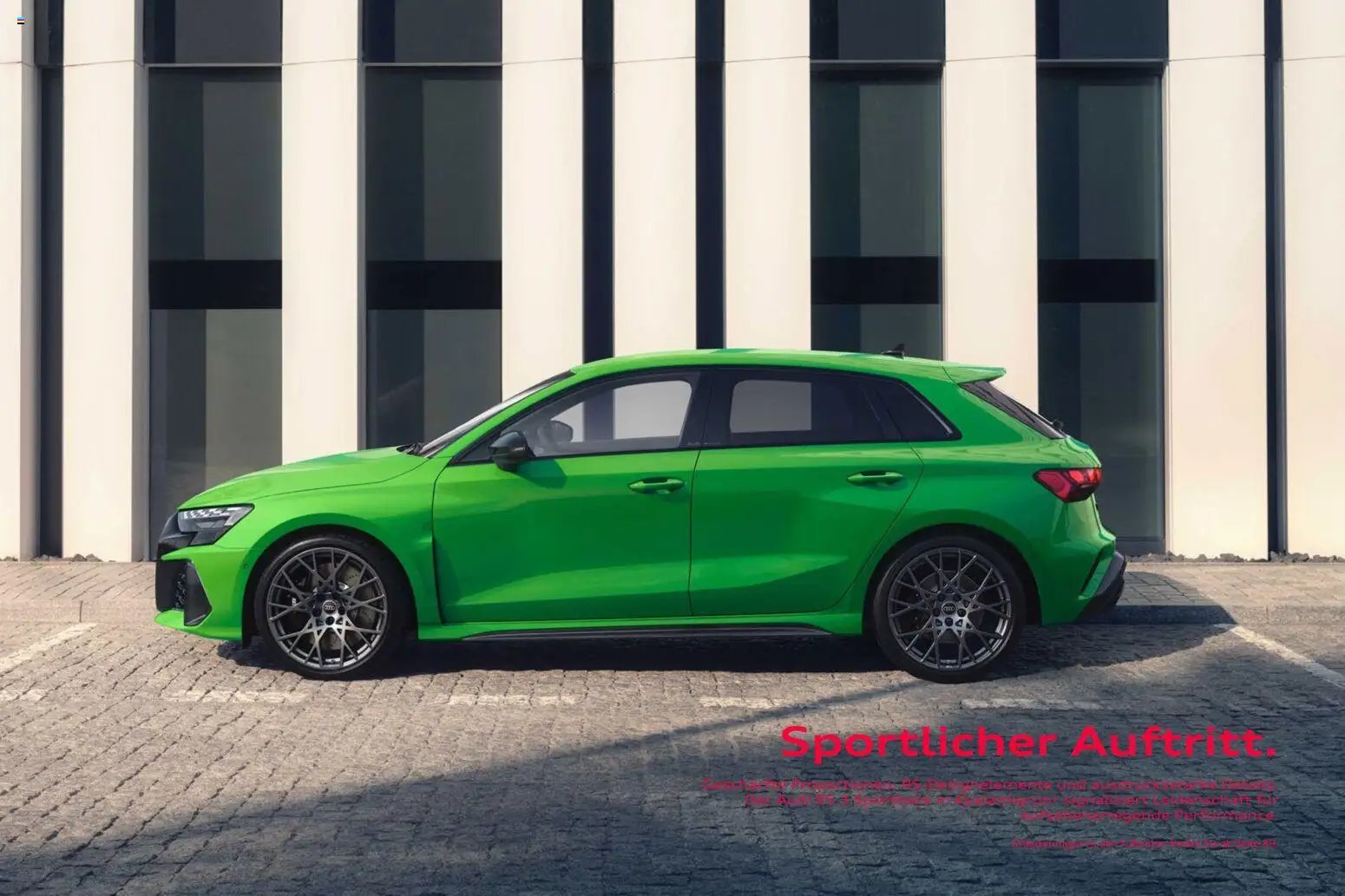 Audi RS 3 Sportback / RS 3 Limousine