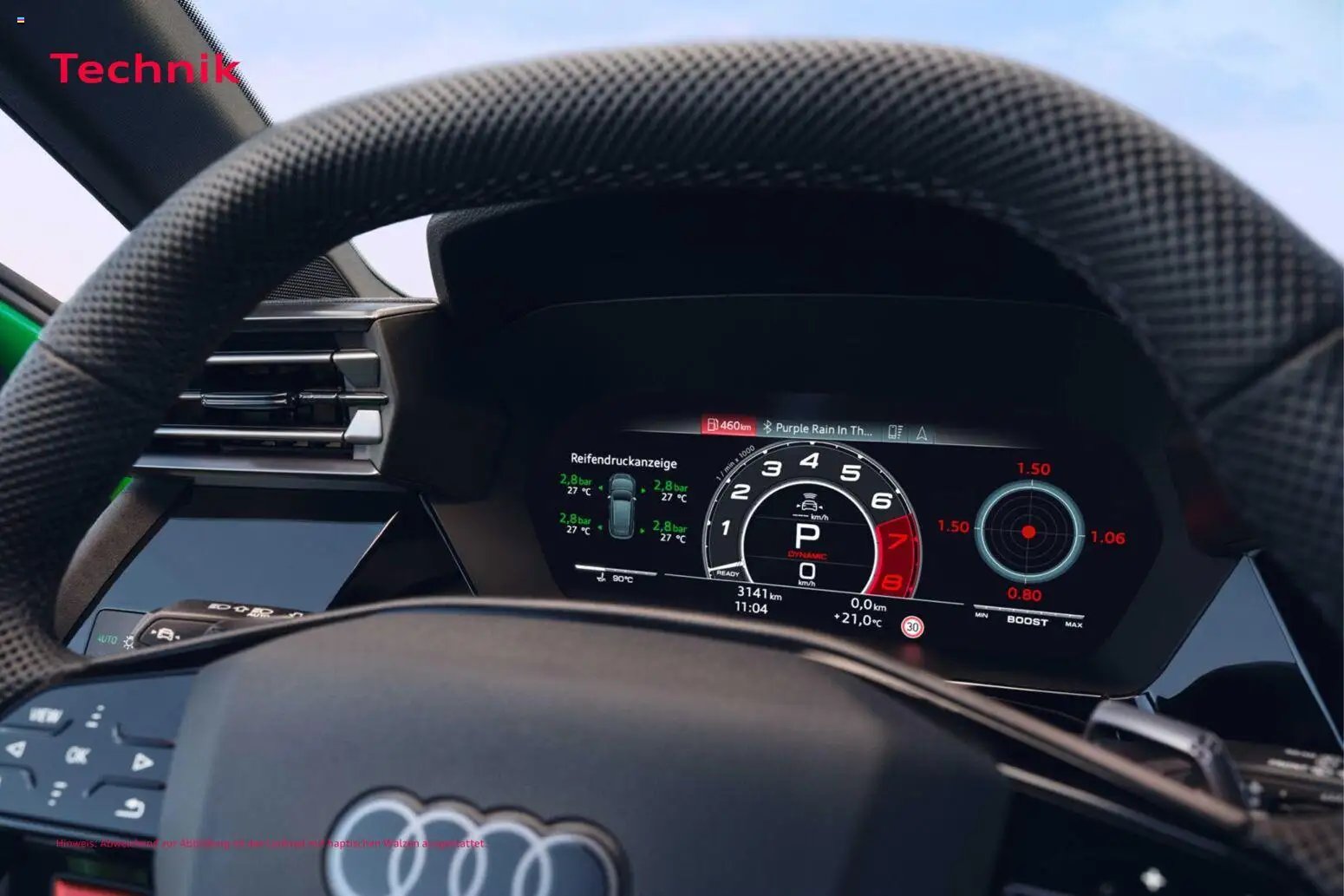 Audi RS 3 Sportback / RS 3 Limousine (2025-10-28 - 2026-10-28)