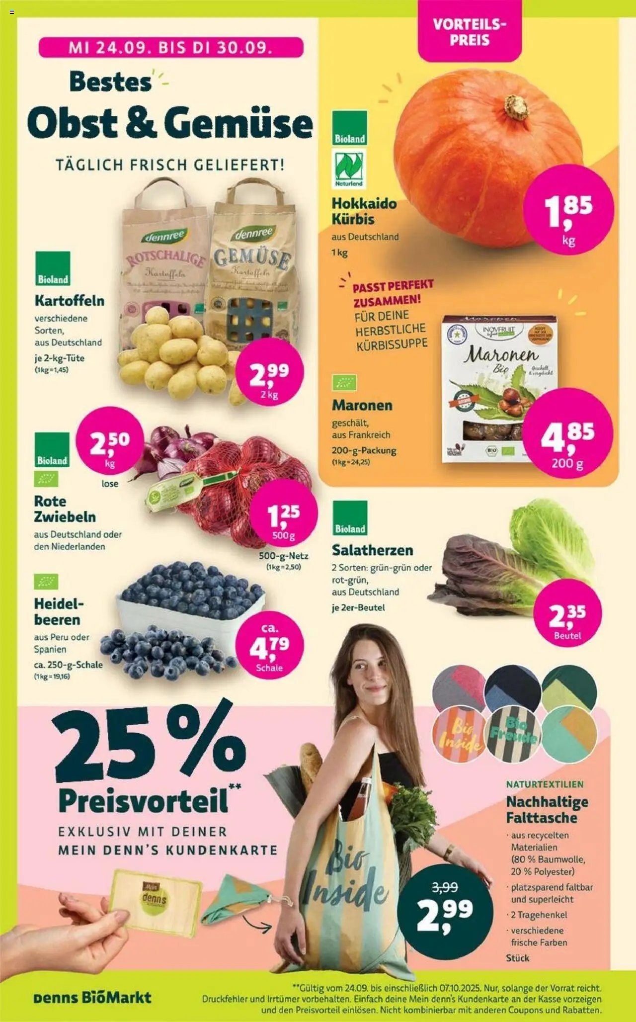 Denns BioMarkt Angebote (2025-09-24 - 2025-10-07) | 2