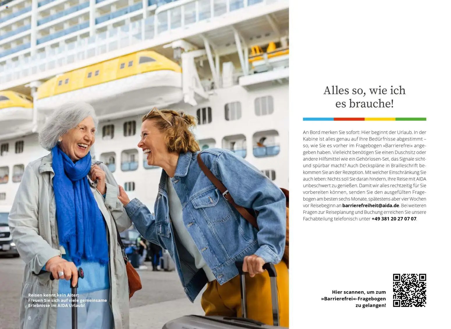 Aida Barrierefreies Reisen