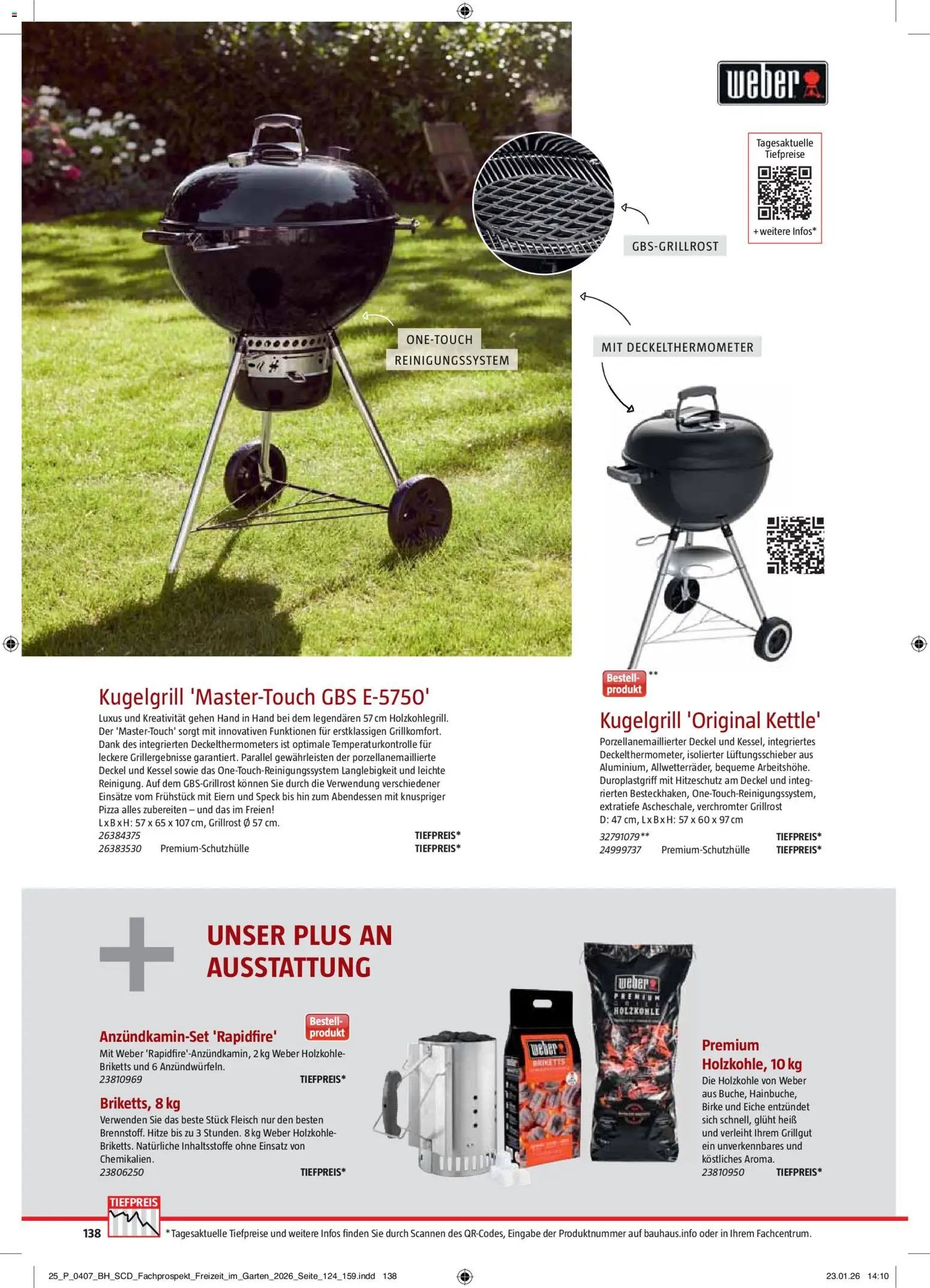 Bauhaus Freizeit im Garten