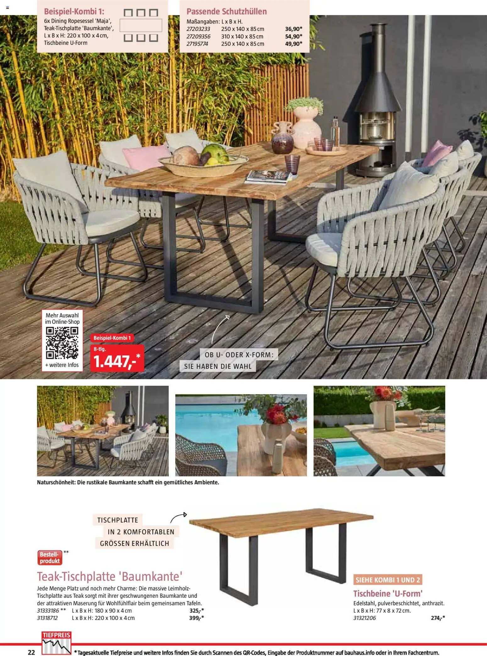 Bauhaus Freizeit im Garten
